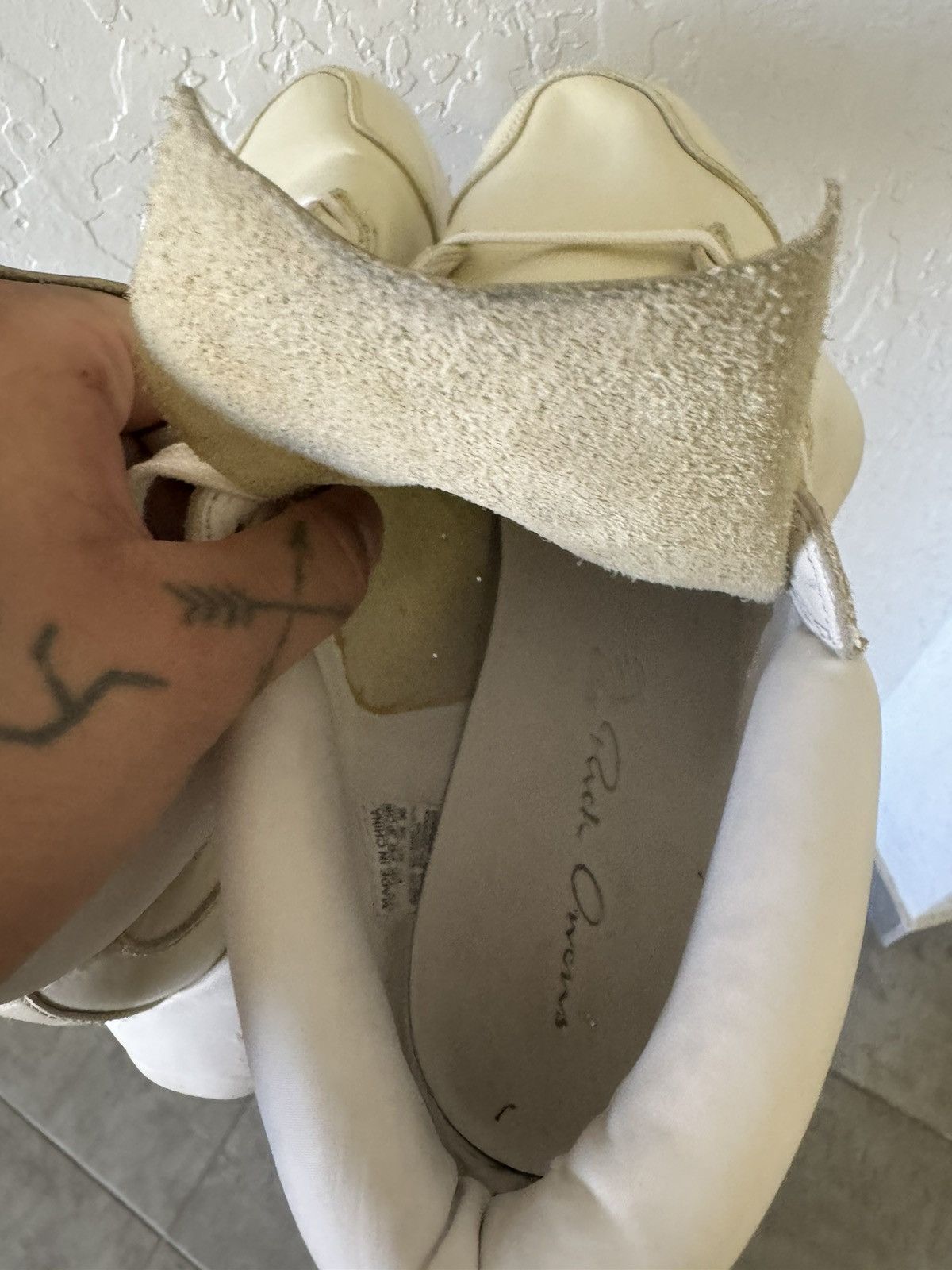 Rick Owens Rick Owens X adidas runner Size US 9 / EU 42 - 15 Thumbnail