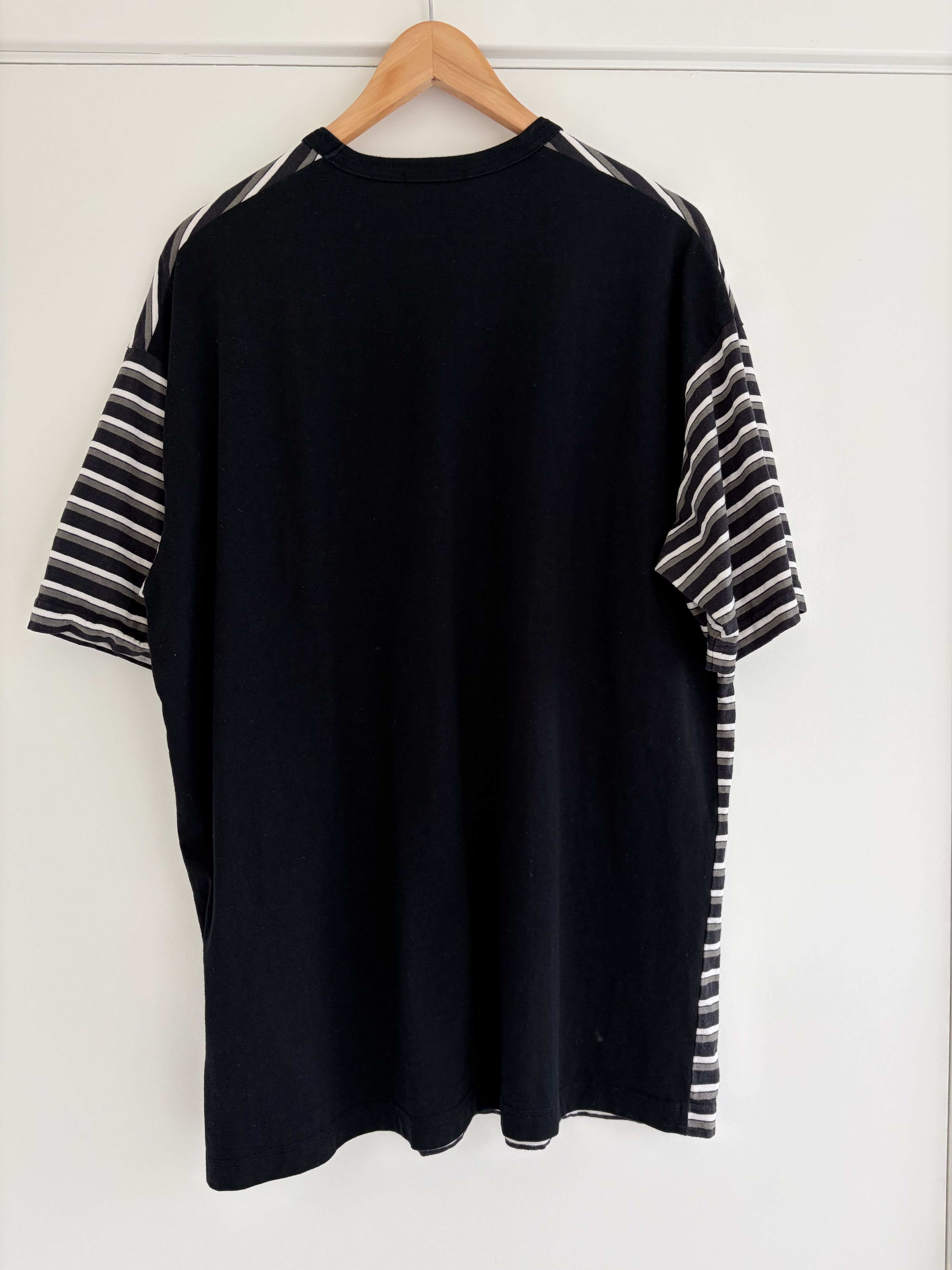 Comme des Garcons Homme Comme des Garçons Homme colour-block striped T-shirt SIze L Size US L / EU 52-54 / 3 - 2 Thumbnail