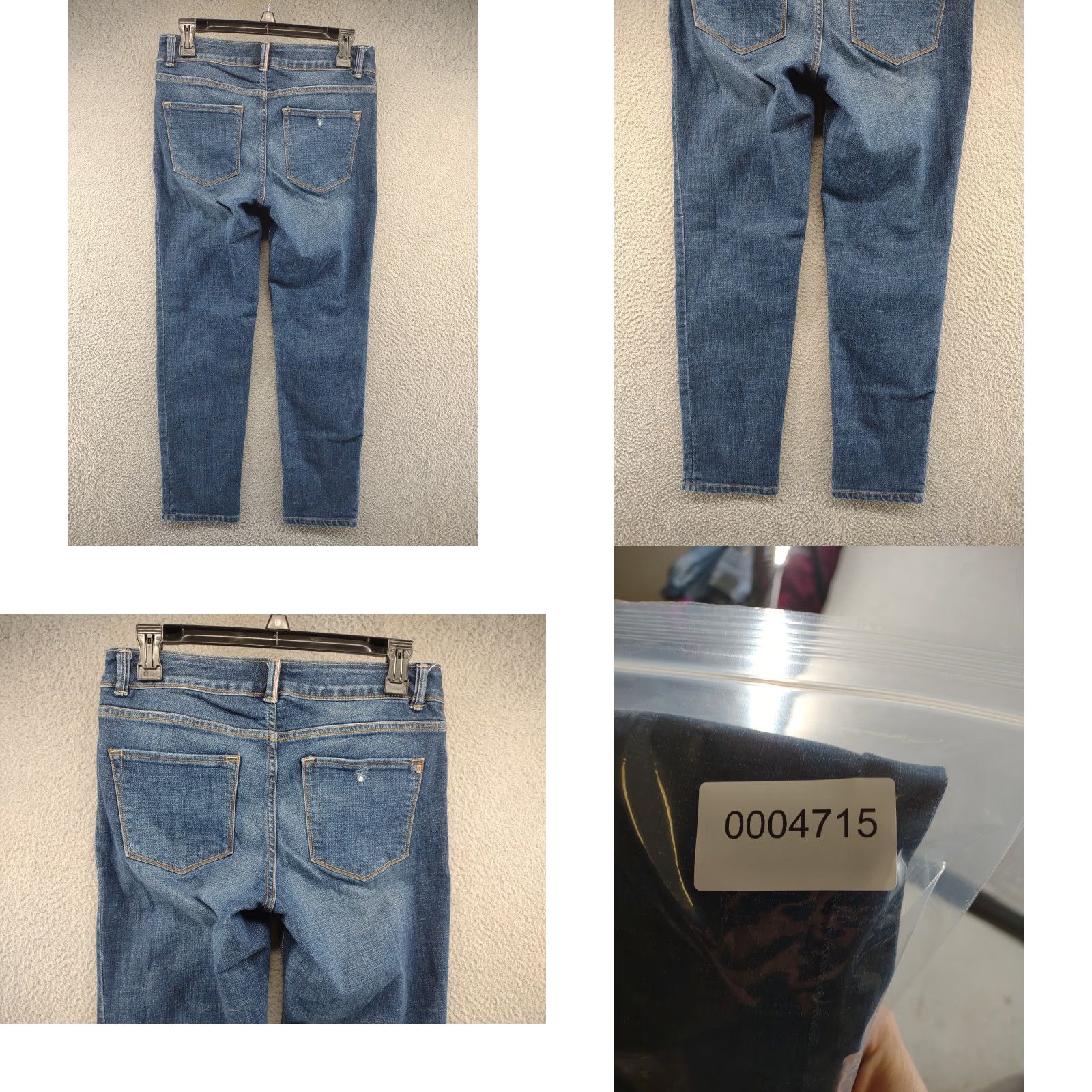 Lee Lee Modern Series Curvy Fit Boyfriend Jeans Women's Size 6 Medium Blue Denim 5-Pocket - Regular Rise Cotton Blend Shirt? Size 28" / US 6 / IT 42 - 8 Thumbnail