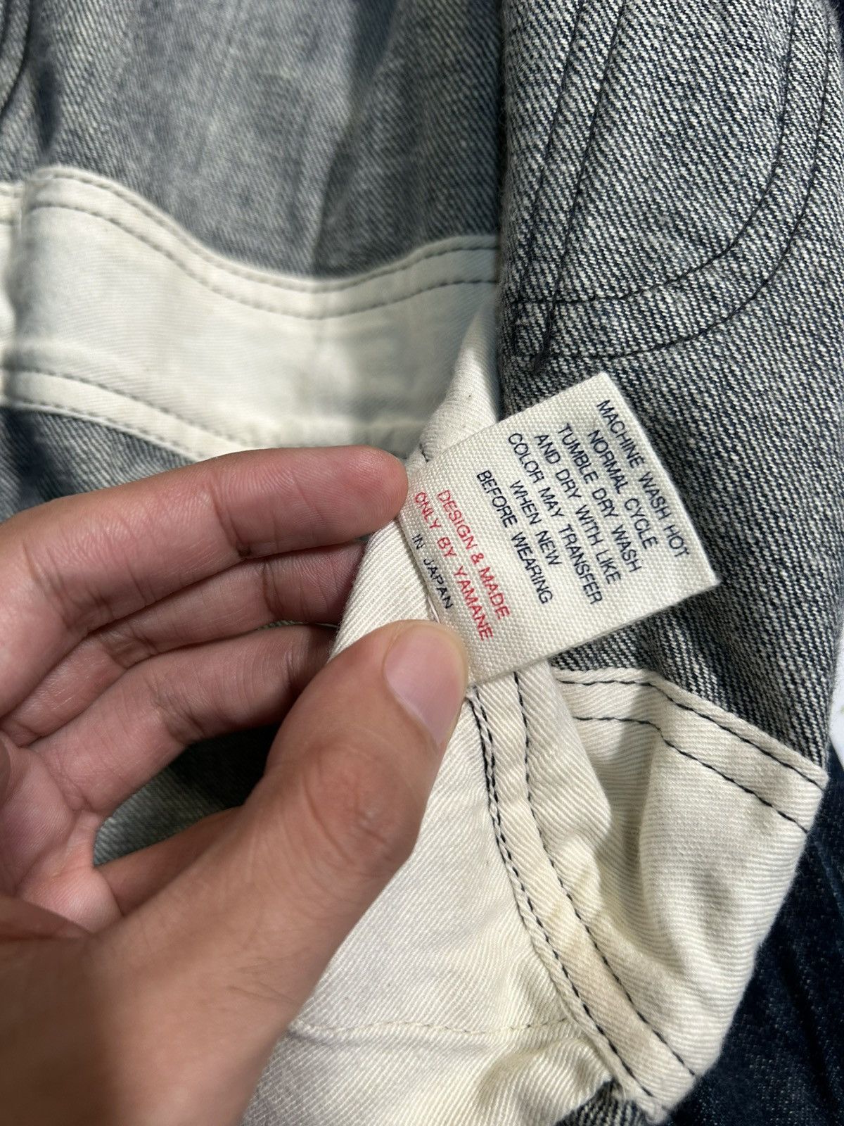 Evisu × Vintage RARE!!! Vintage Evisu Japan Seagull Blue Denim Coverall Size US 38 / EU 54 - 22 Thumbnail