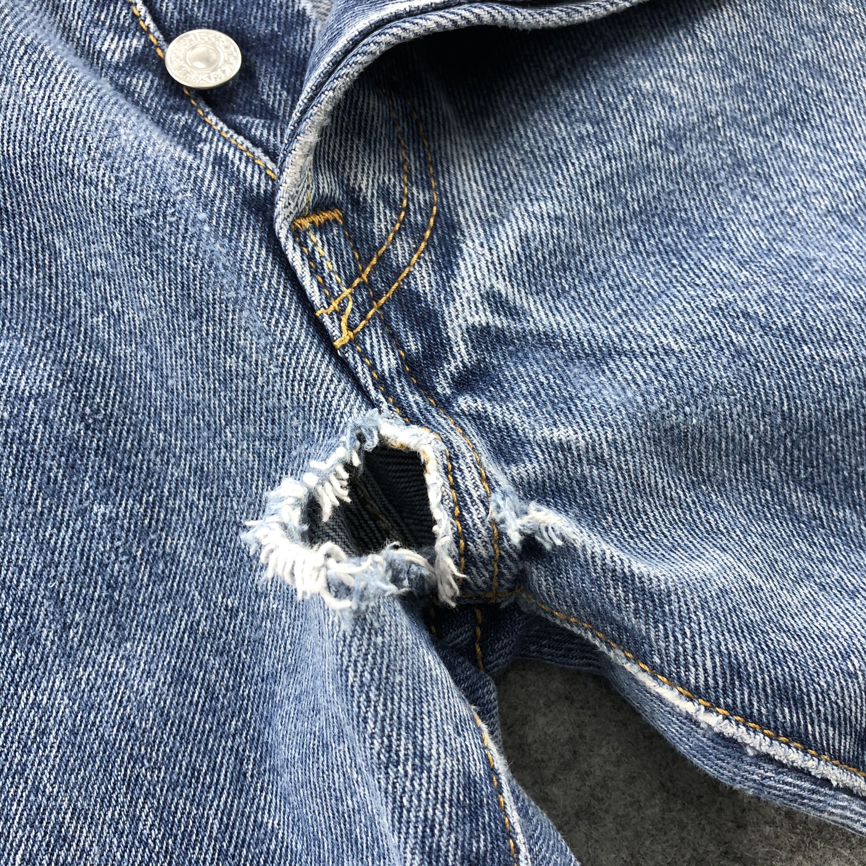 Levi's Vintage Blue Wash Levis 501 Jeans-JM1632 Size US 34 / EU 50 - 9 Thumbnail