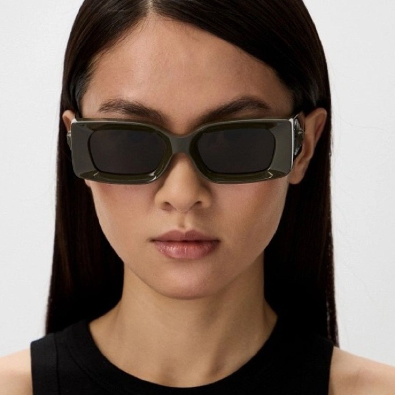 Versace New Versace VE4474U 549173 Olive Sunglasses Unisex Authentic Size ONE SIZE - 2 Thumbnail