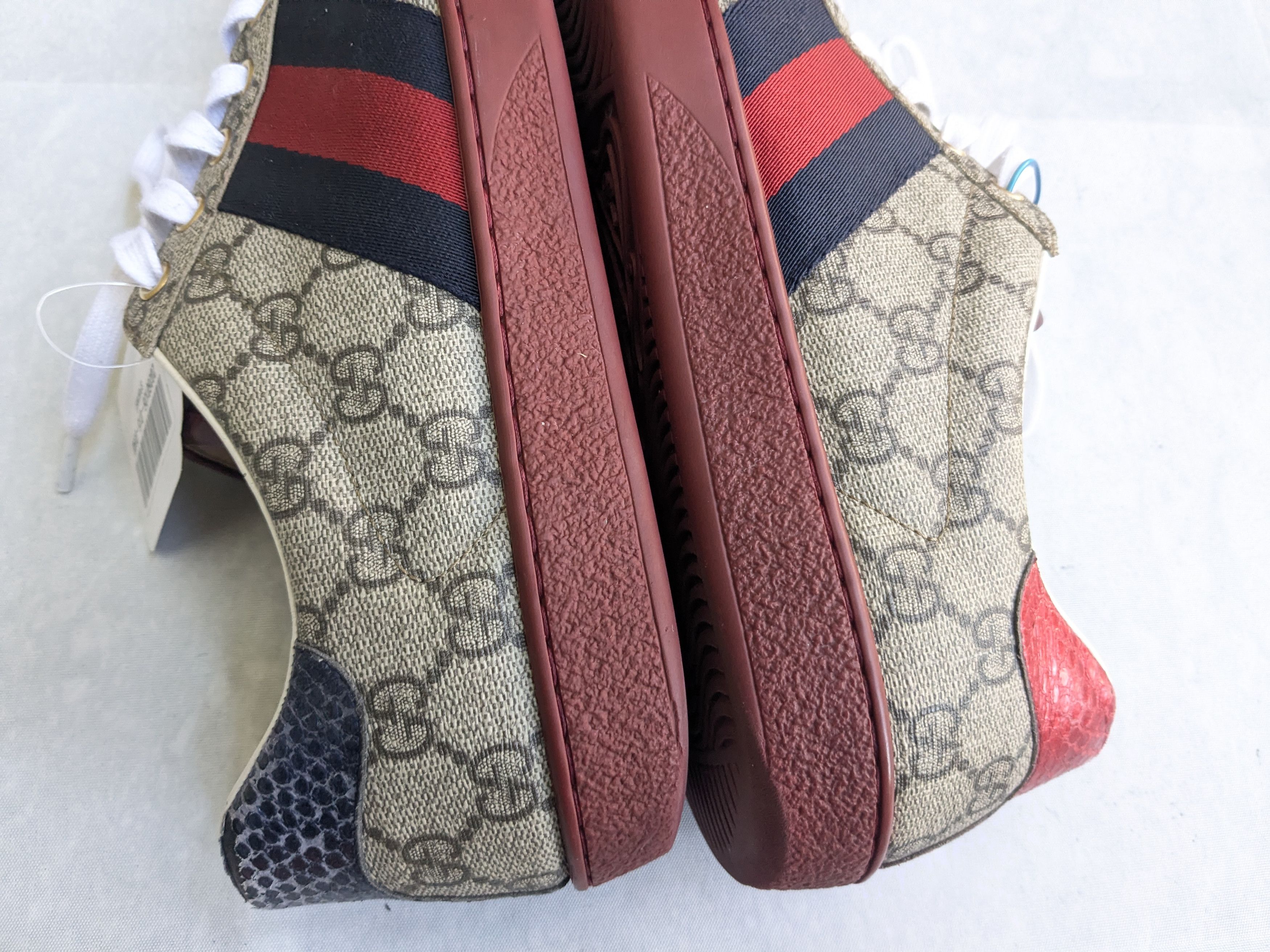 Gucci Gucci Ace GG Supreme Sneakers 429445 Red 8.5 Size US 8.5 / EU 41-42 - 8 Thumbnail