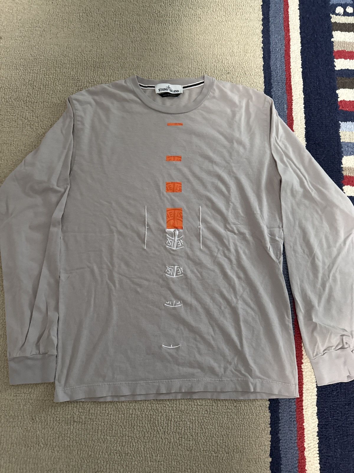 Stone Island × Supreme Supreme X Stone Island Quarter Zip LS Top