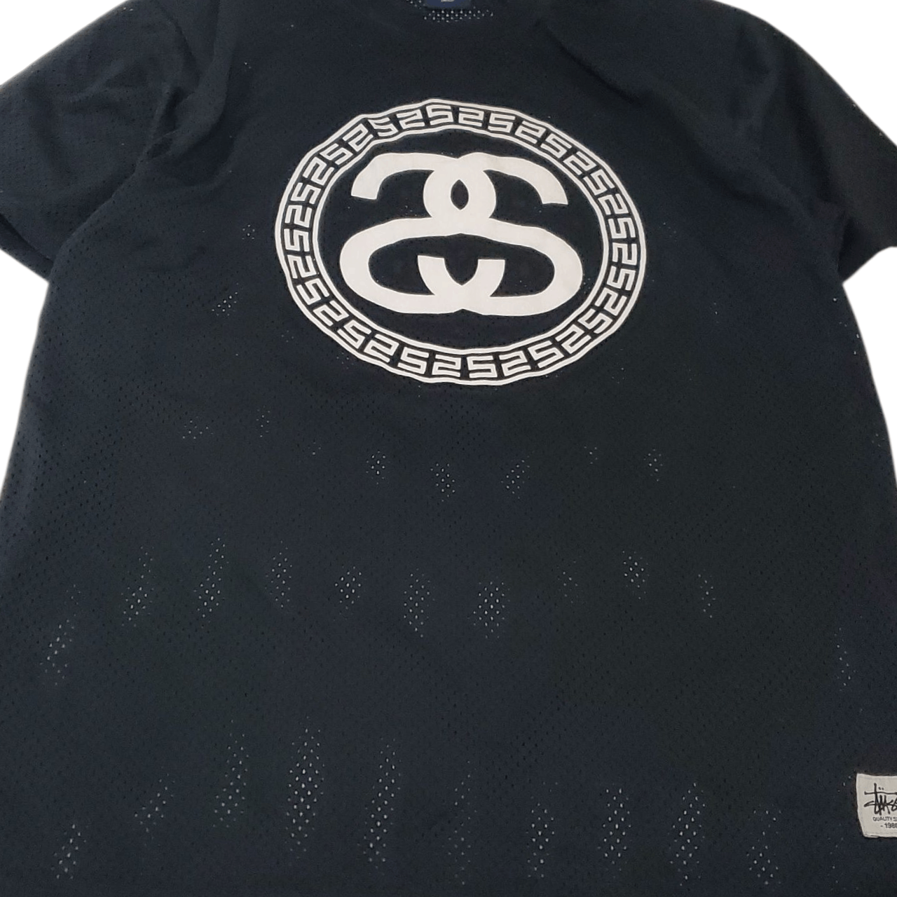 Stussy Stussy Black & White Jersey Size US L / EU 52-54 / 3 - 2 Thumbnail