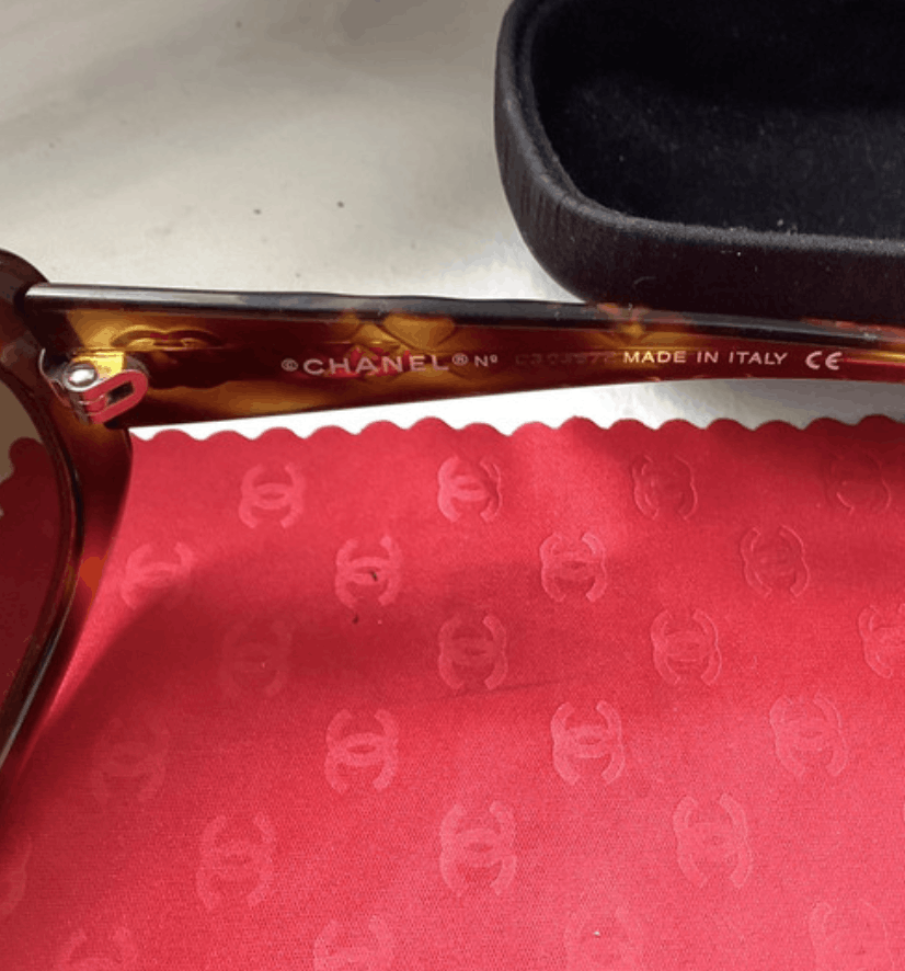 Chanel Chanel Sunglasses 5009 Rhinestone Logo Rimless Vintage Size ONE SIZE - 6 Thumbnail