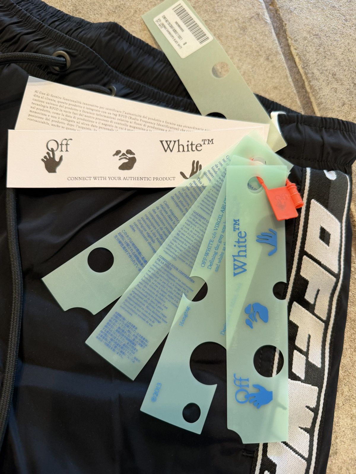 Off-White Off White Logoband Shorts Size US 29 - 3 Thumbnail