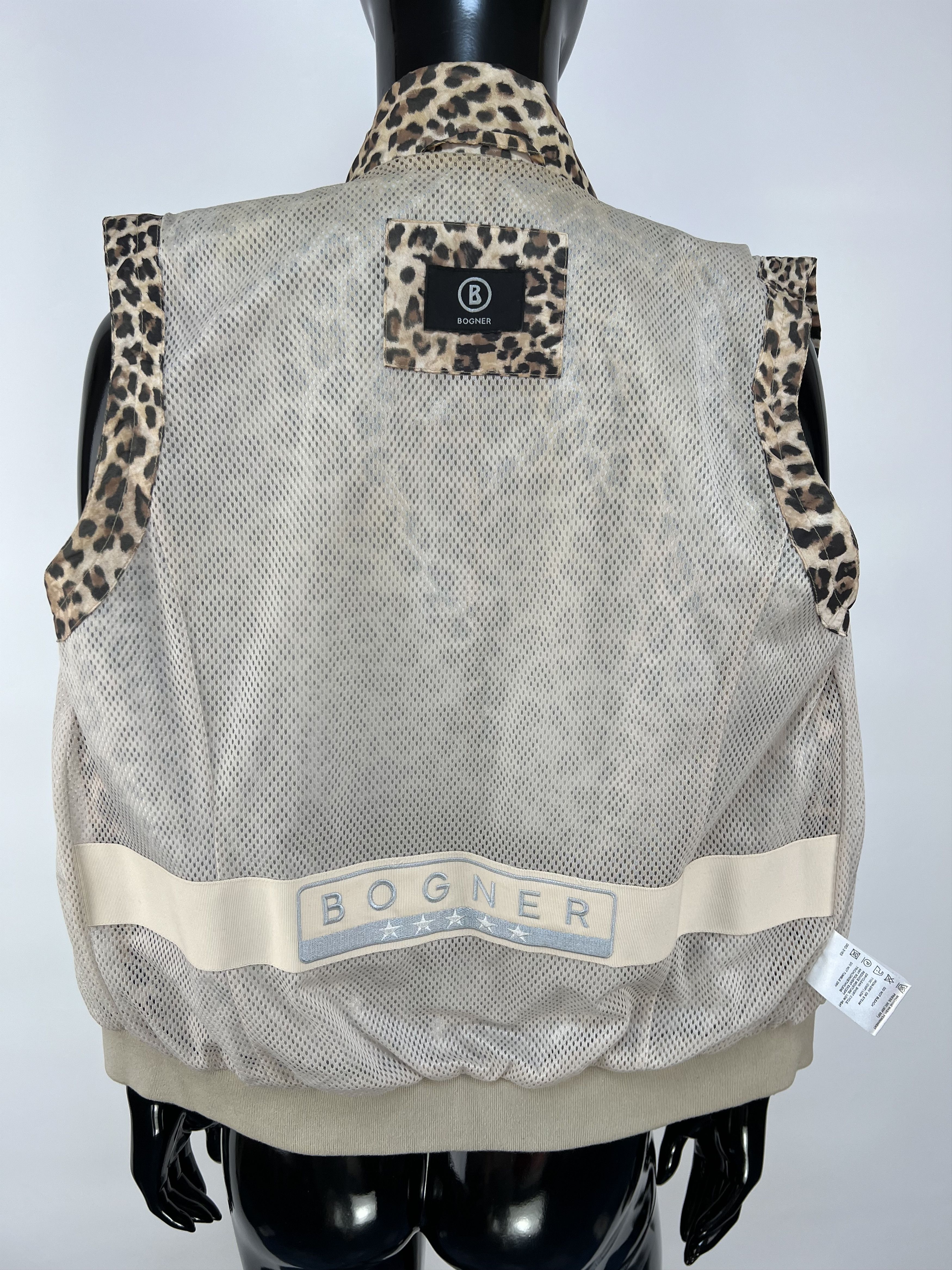 Bogner Bogner Women’s Leopard Print Full Zip Vest Size US 6 Size M / US 6-8 / IT 42-44 - 13 Thumbnail