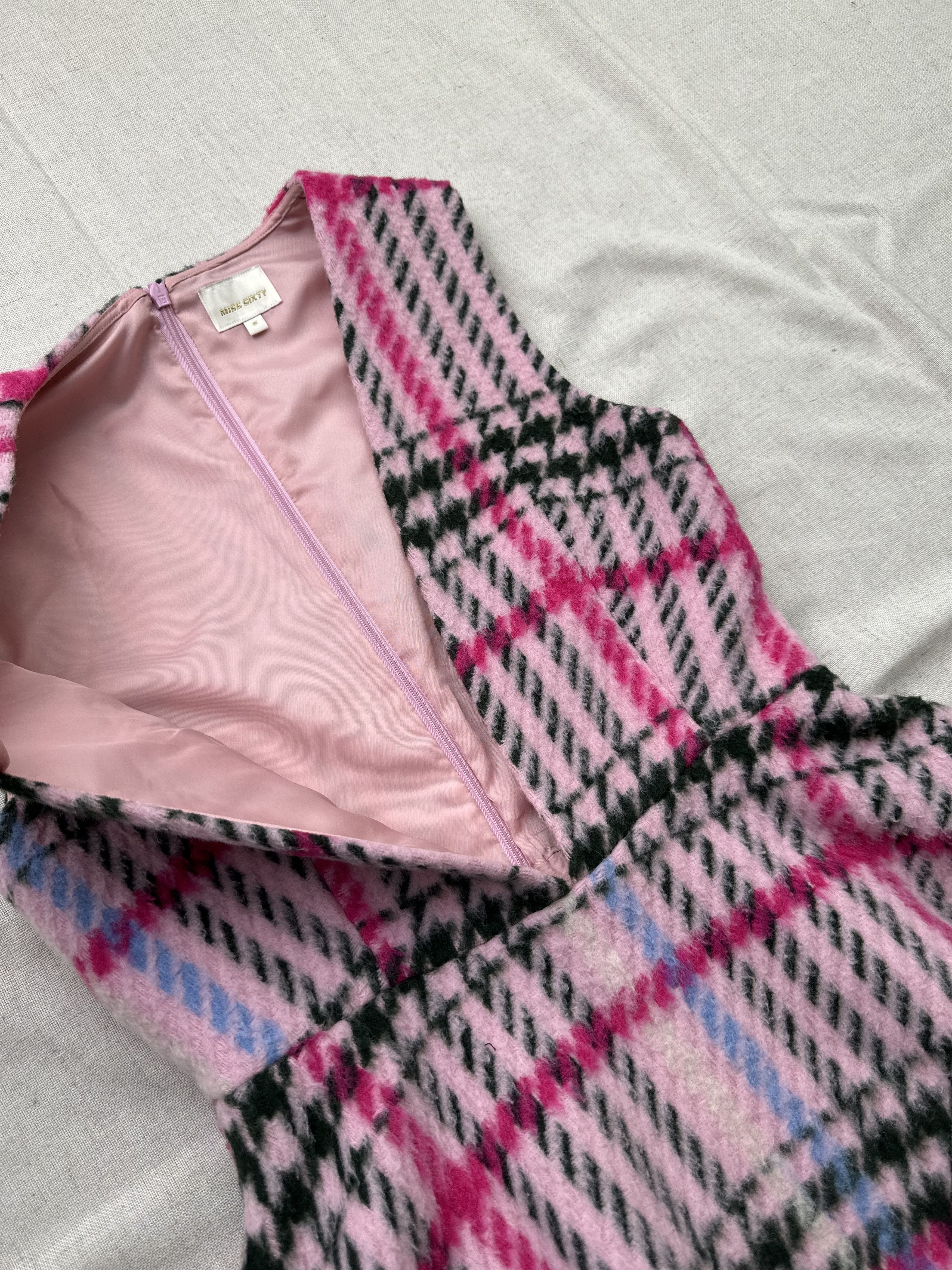 Miss Sixty Miss Sixty Wool Flared Dress Size S / US 4 / IT 40 - 5 Thumbnail