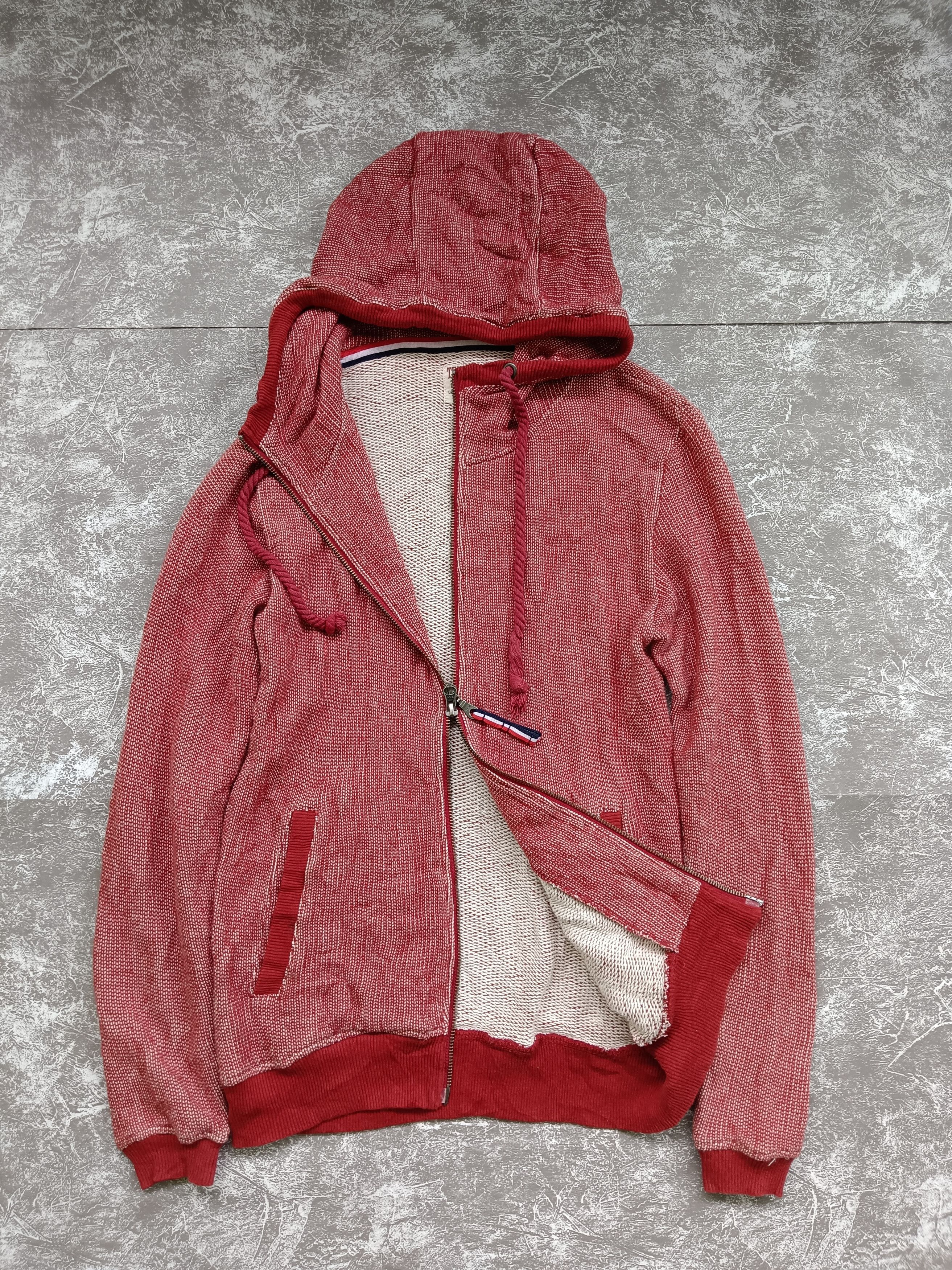 Japanese Brand × Vintage Tenjikuya Waffle Hoodie Double Zip Size US S / EU 44-46 / 1 - 1 Thumbnail