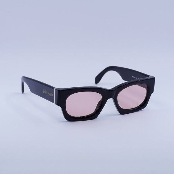 Palm Angels Palm Angels PERI089 BODIE 1021 Sunglasses Black Square Frame Size ONE SIZE - 3 Thumbnail