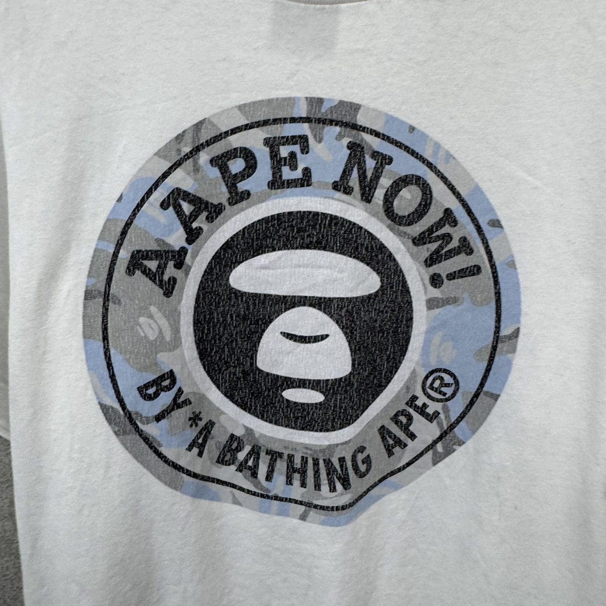 Aape Aape T-shirt Big Logo Bape Tee Size US L / EU 52-54 / 3 - 6 Thumbnail