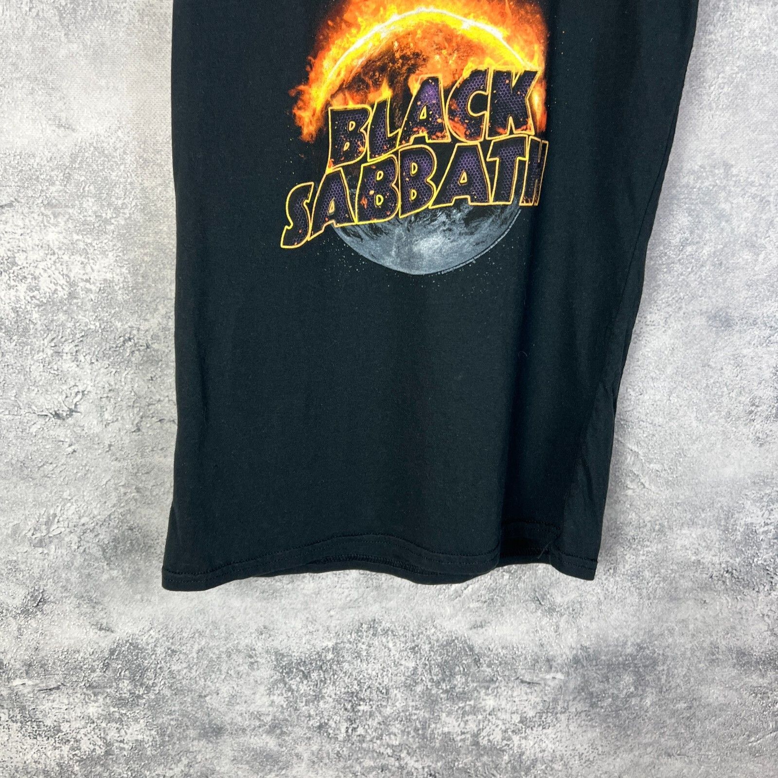 Band Tees Black Sabbath Tank Top Men's Size L Black Sleevelees ` Size US L / EU 52-54 / 3 - 3 Thumbnail