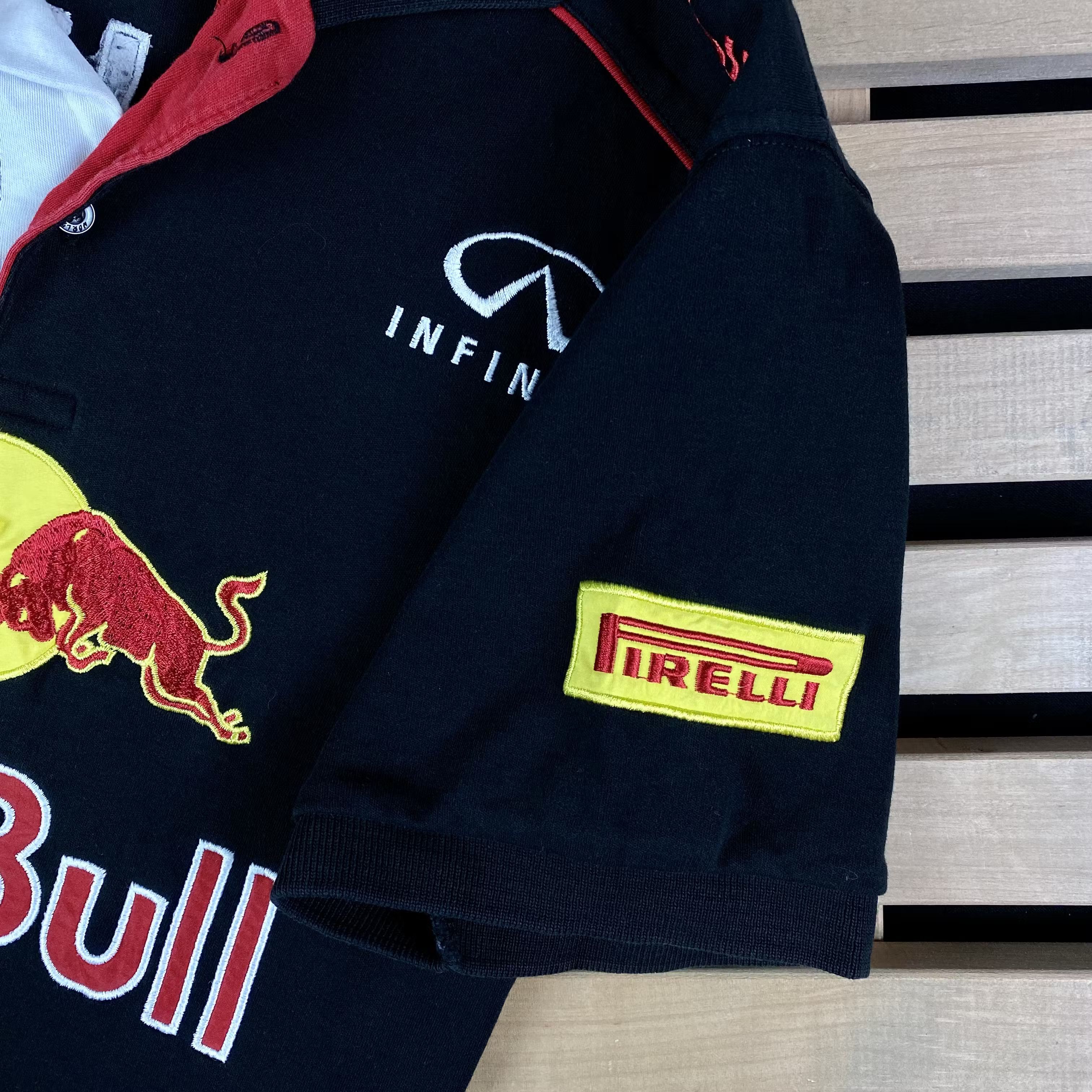 Japanese Brand × Red Bull Mens Polo T Shirt Red Bull Infinity Racing Size L Size US L / EU 52-54 / 3 - 5 Thumbnail