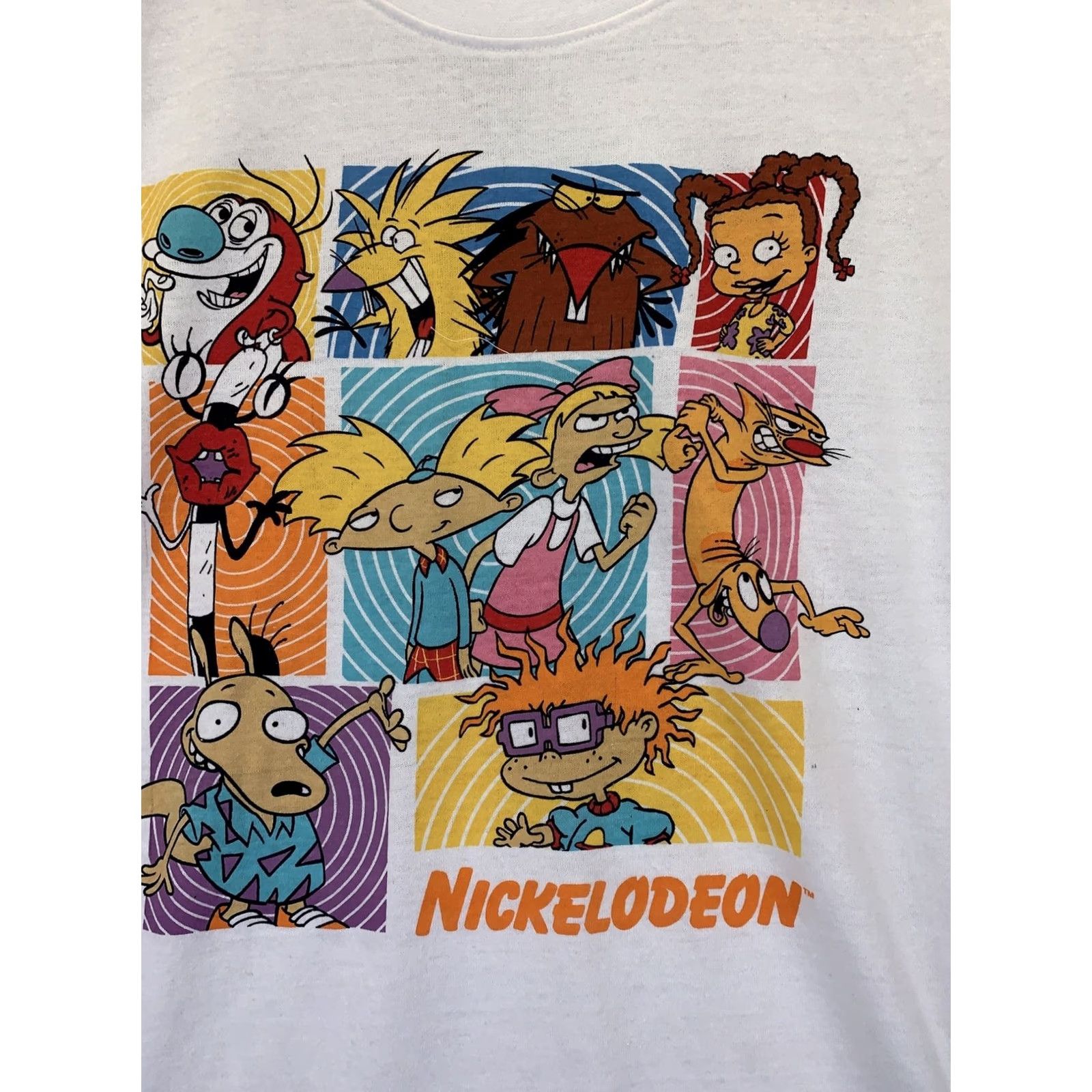 Nickelodeon Nickelodeon Angry Beavers Rugrats Ten & Stimpy Rocco Cat Dog Adult T-shirt XL- Size US XL / EU 56 / 4 - 2 Thumbnail