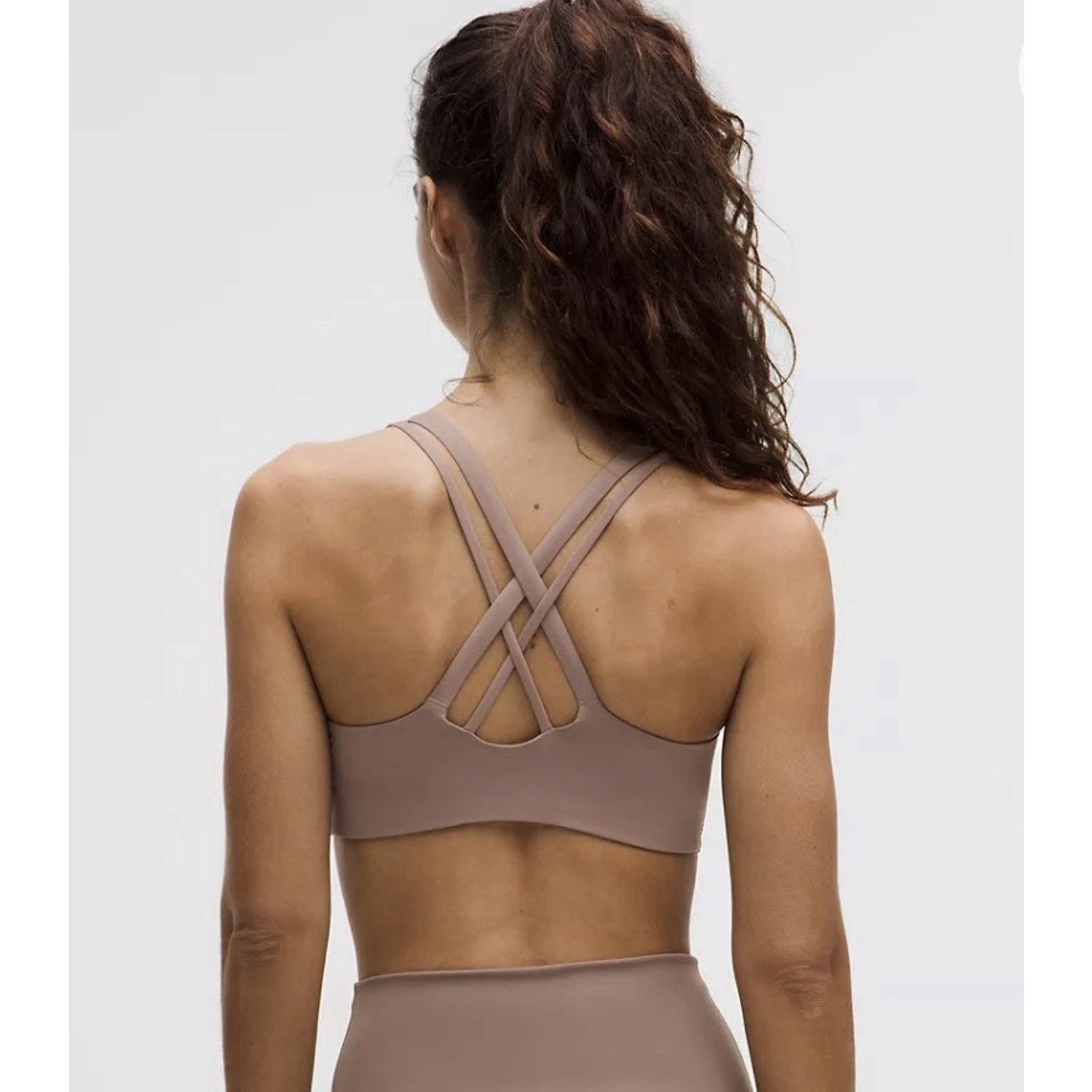Lululemon Lululemon Energy High Support Bra 34D Taupetastic NWT Size M / US 6-8 / IT 42-44 - 2 Thumbnail