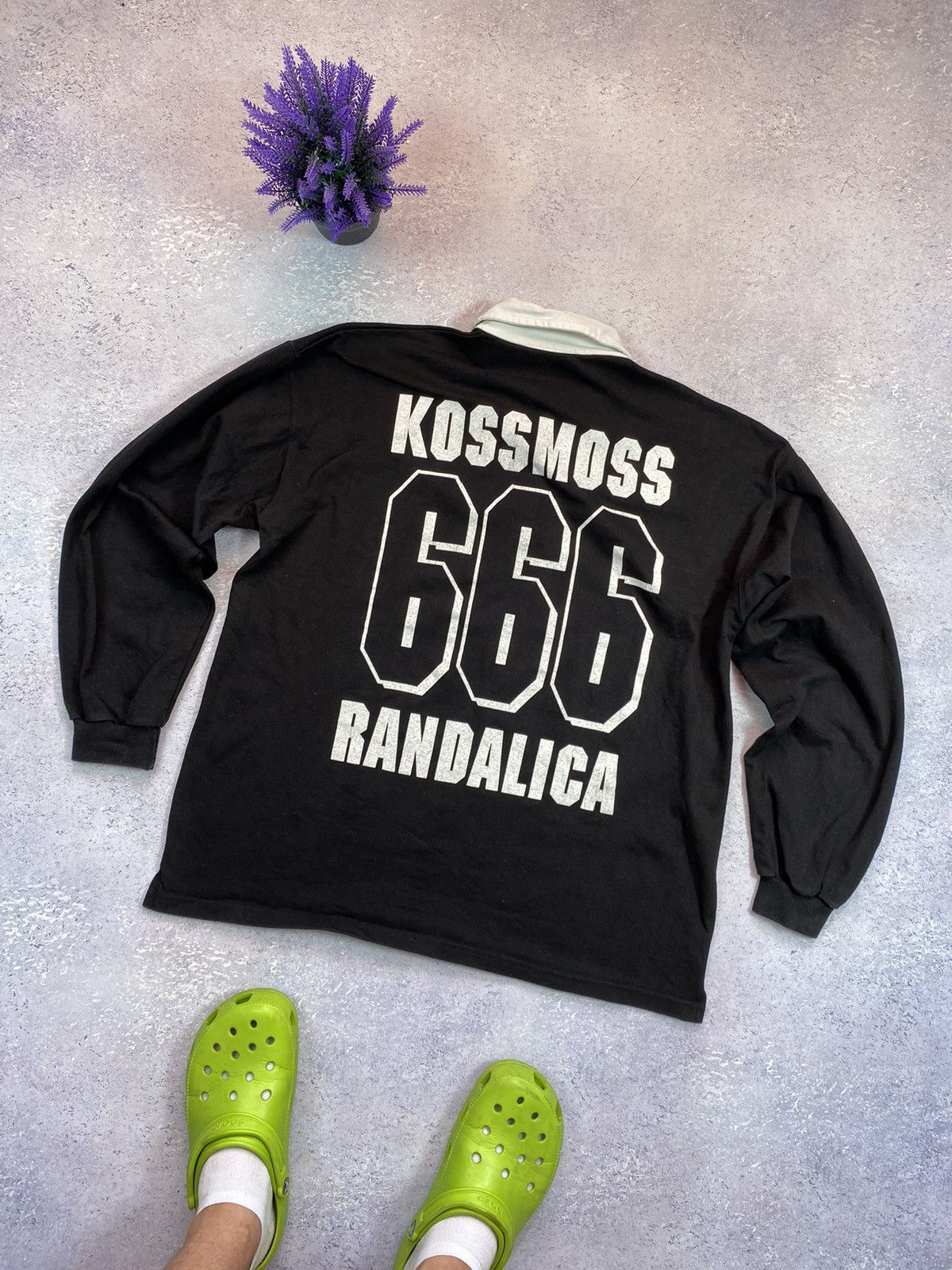 Band Tees × Vintage Vintage Randalica 666 Kossmoss Rock Band Sweatshirt Size US XL / EU 56 / 4 - 2 Thumbnail