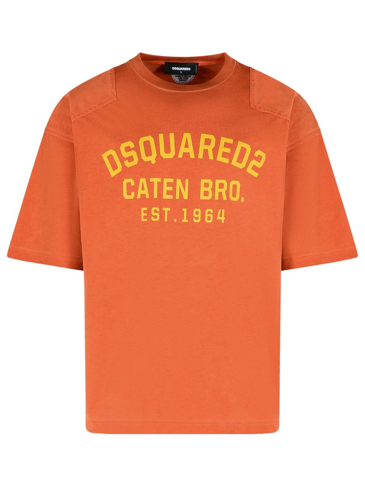 DSQUARED2 Brick Cotton T-Shirt
