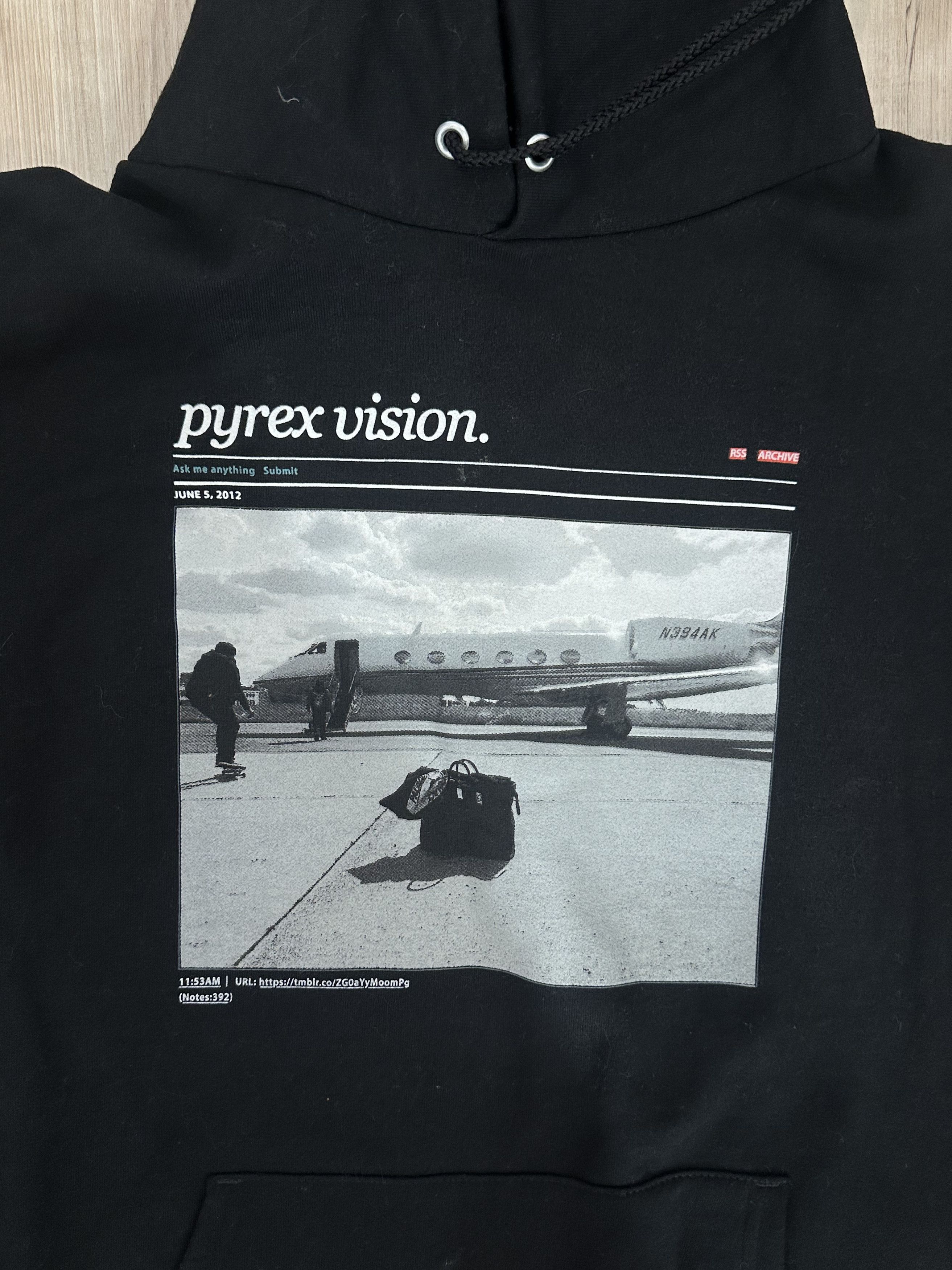 Pyrex vision Champion 23 パーカー off white OFF-WHITE, RARE Pyrex vision hoodie by Virgil Abloh, Disstressed