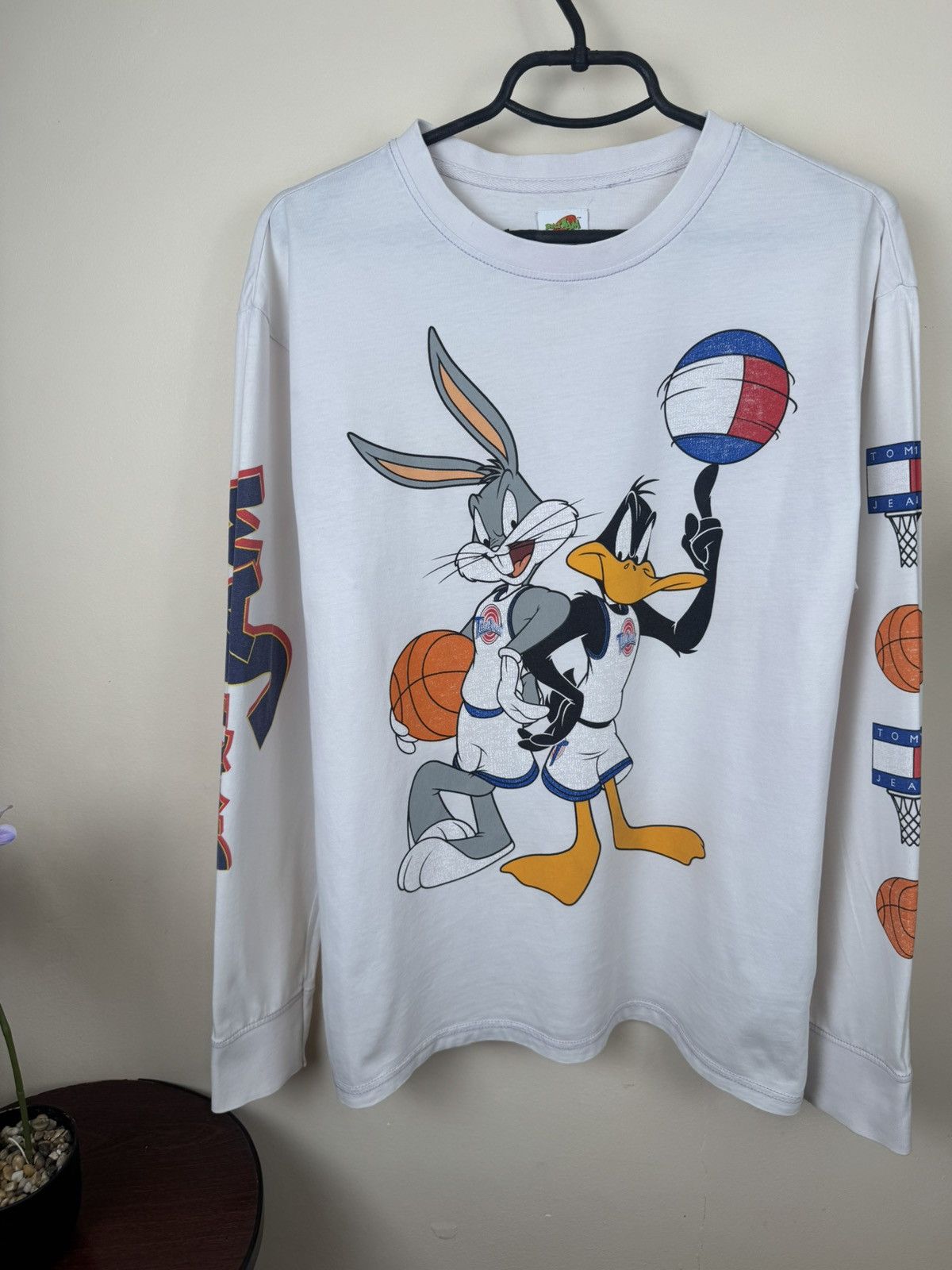 Tommy Hilfiger Tommy Hilfiger Space Jam Longsleeve Looney Tunes White M Size US M / EU 48-50 / 2 - 11 Thumbnail
