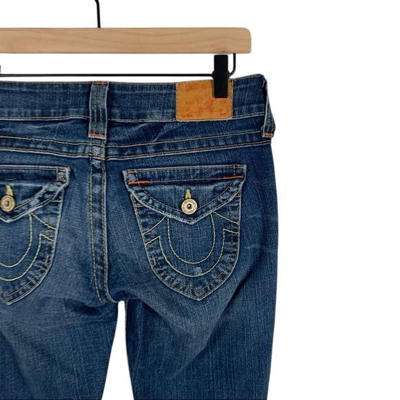 True Religion True Religion Dark Wash Skinny Denim Jeans Womens Size 27 Size 27" / US 4 / IT 40 - 4 Thumbnail