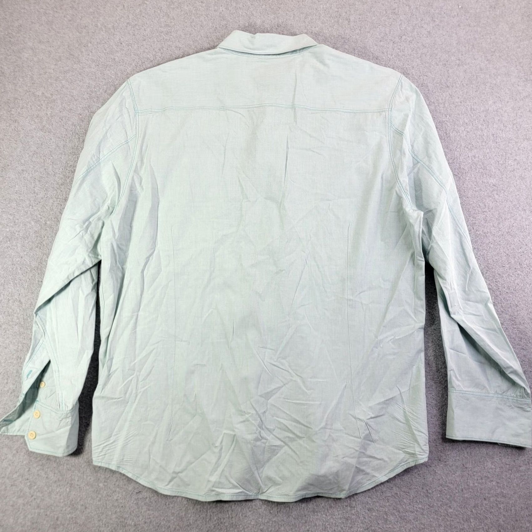 Vintage Margaritaville Shirt Mens Large Green Long Sleeve Its 5 OClock Somewhere Button-Up Casual Tropical no Size US L / EU 52-54 / 3 - 5 Thumbnail