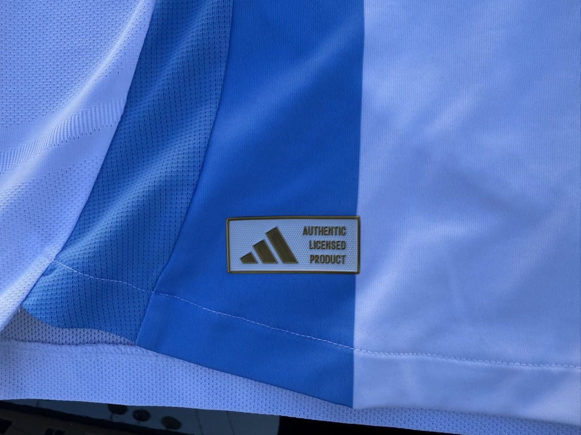 Adidas Adidas Argentina Soccer Jersey Messi 10 Size US L / EU 52-54 / 3 - 6 Thumbnail
