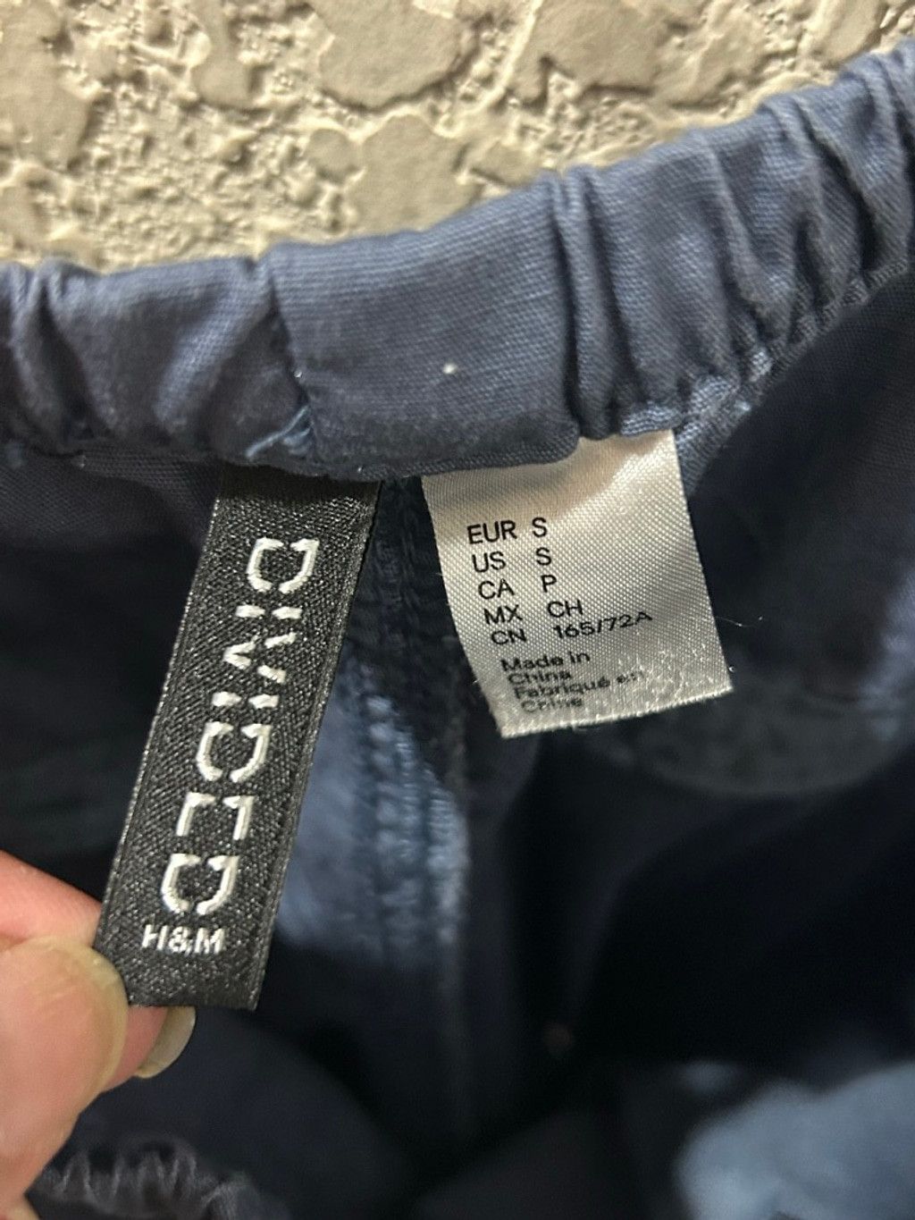 H&M Women's H&M Blue Track Pants & Joggers S Size 23" - 3 Thumbnail