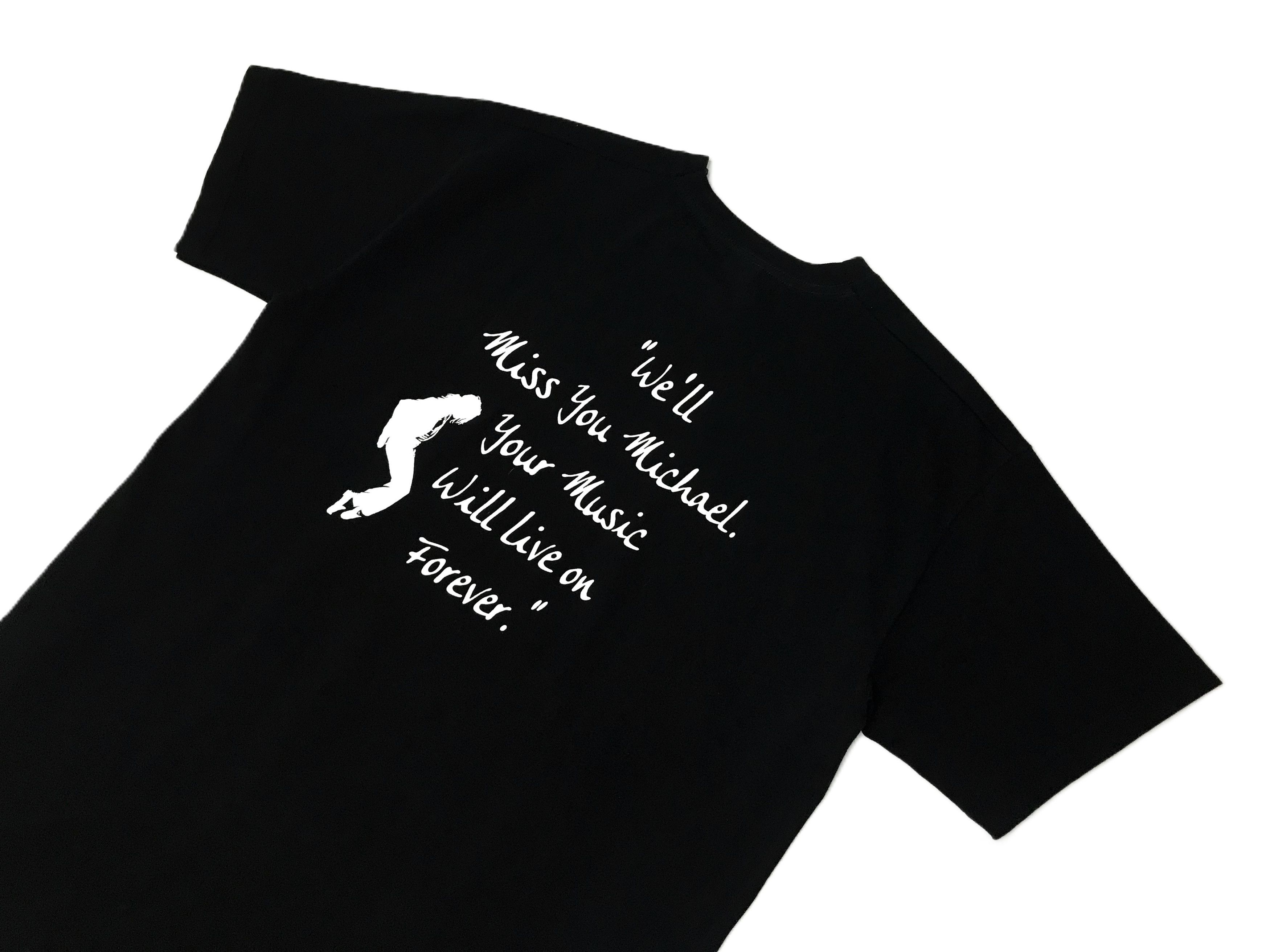 Michael Jackson Michael Jackson Mens T-Shirt King Of Pop 2010 Size M Black Size US M / EU 48-50 / 2 - 5 Thumbnail