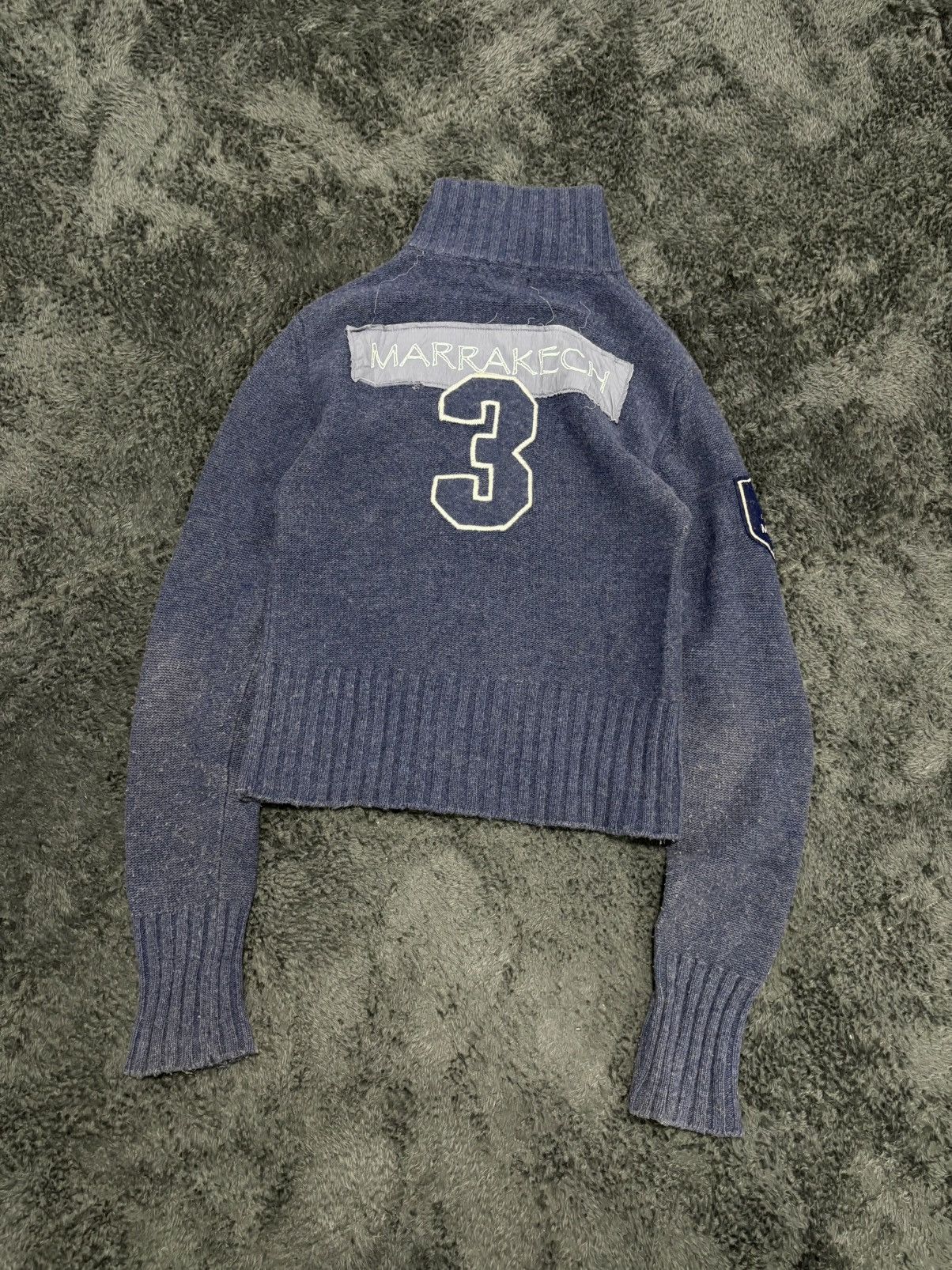 La Martina Vintage La Martina Wool Cropped Zip Sweater Size S / US 4 / IT 40 - 2 Thumbnail