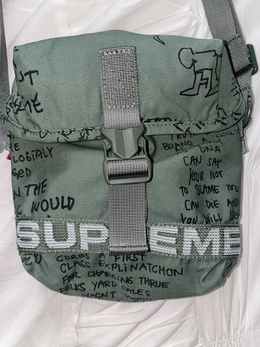 Supreme shoulder 2024 bag grailed