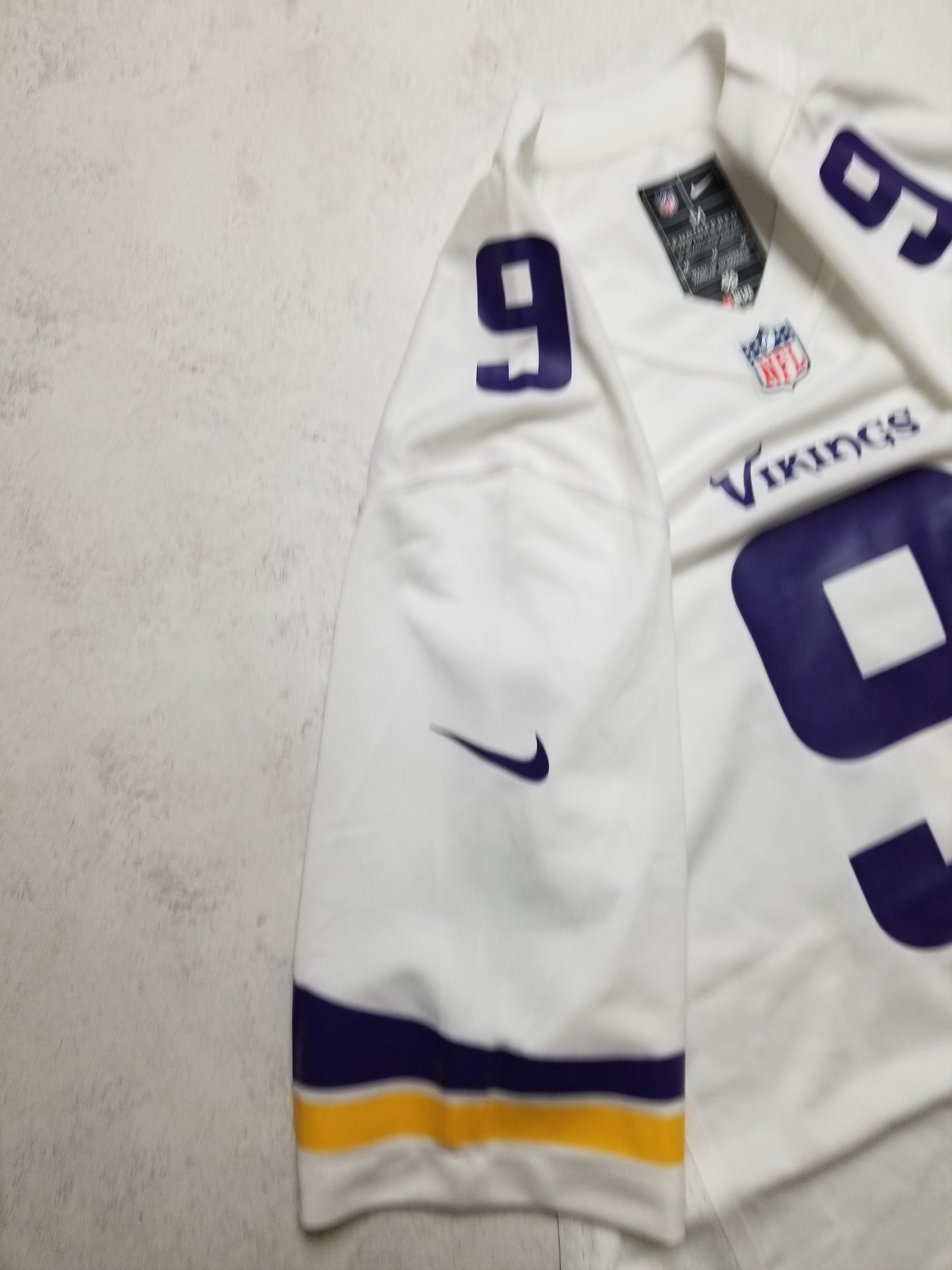 Nike J.J. McCarthy #9 Minnesota Vikings Nike On-field Game Jersey Size US M / EU 48-50 / 2 - 8 Thumbnail