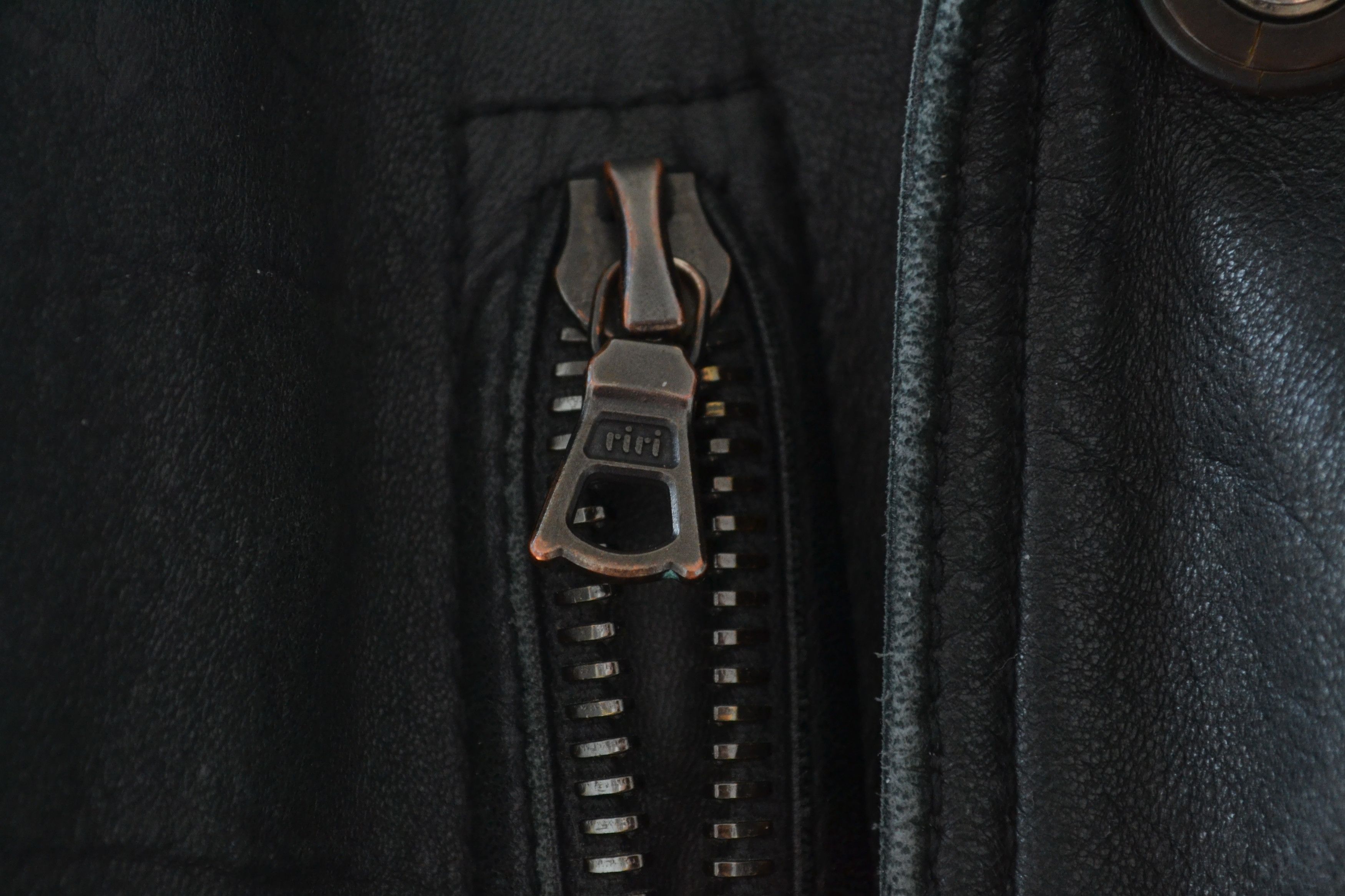 Ruffo Research RUFFO Leather Jacket Black Bomber Vintage 90s RAF SIMONS Size US M / EU 48-50 / 2 - 4 Thumbnail