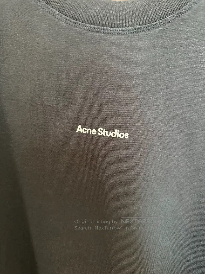 Acne Studios Acne Studios Women's Cotton Letter Print Pattern Round Nec Size XS / US 0-2 / IT 36-38 - 2 Thumbnail