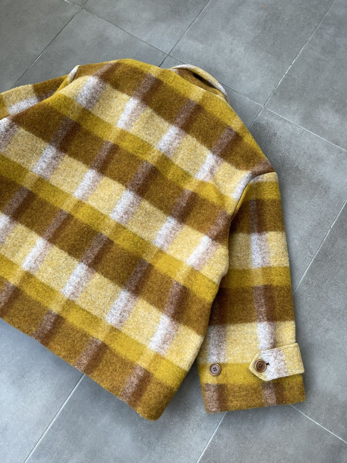 Henrik Vibskov !DS! AW22 Henrik Vibskov Checkered Short Fisherman Jacket Size US M / EU 48-50 / 2 - 11 Thumbnail
