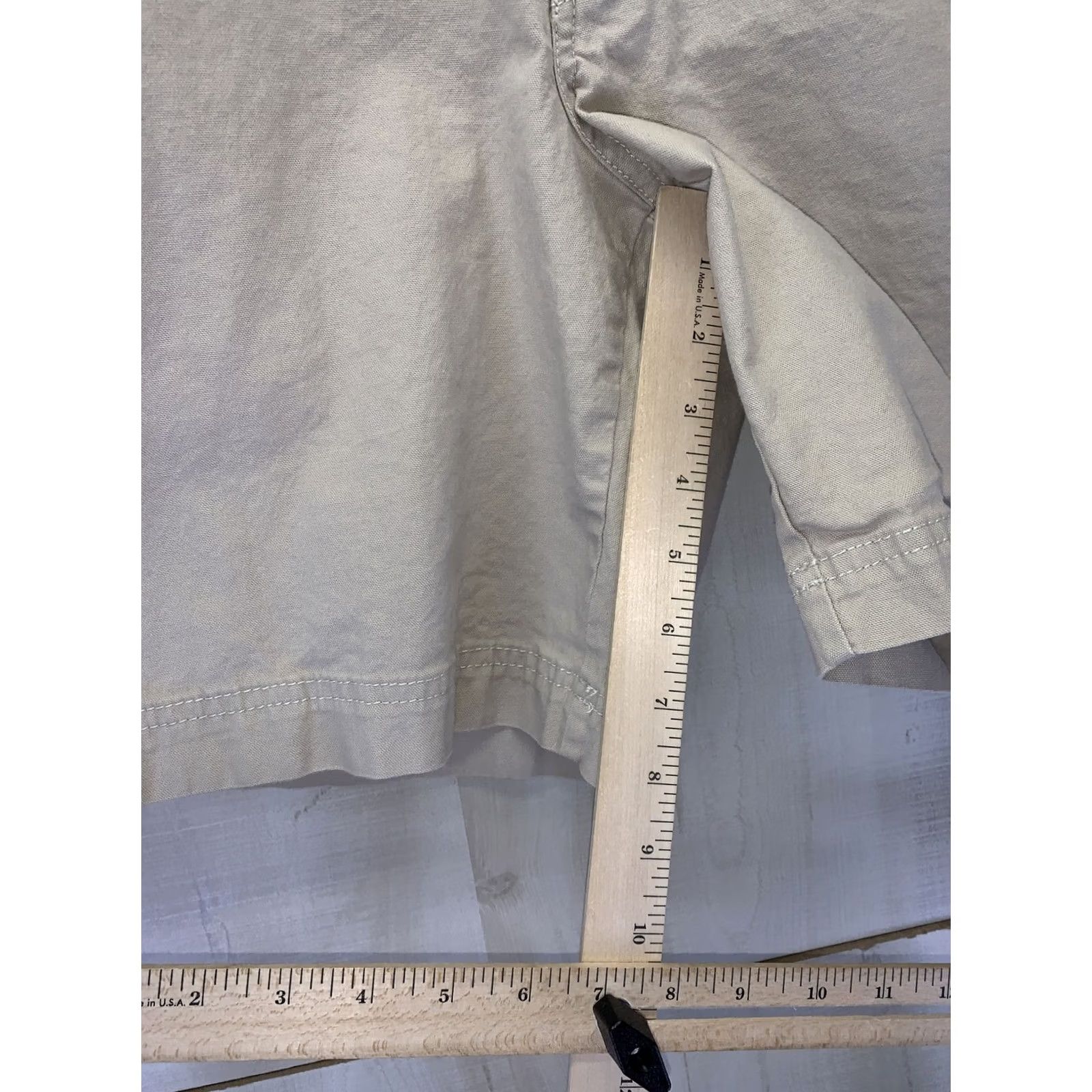 Vintage Columbia Mens Khaki Hiking Outdoor Shorts Sz 36-5590 Cargo Regular 36 Beige Men 8 in Inseam Vintage No Size US 36 / EU 52 - 4 Thumbnail