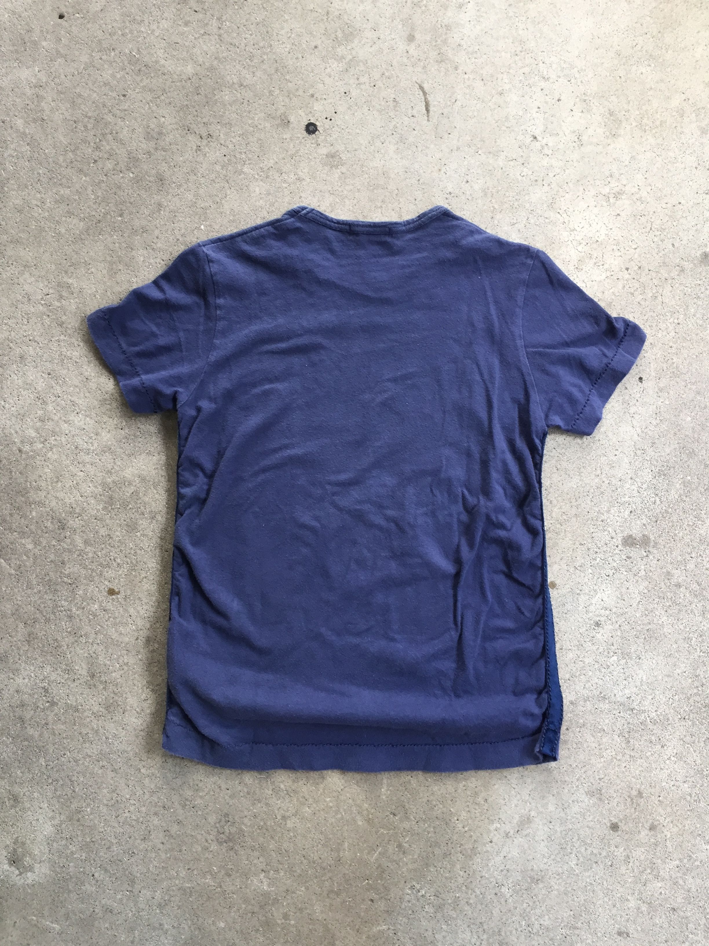 Comme des Garcons Tricot Comme des Garcons Navy Velvet Side Seam Size ONE SIZE - 3 Thumbnail