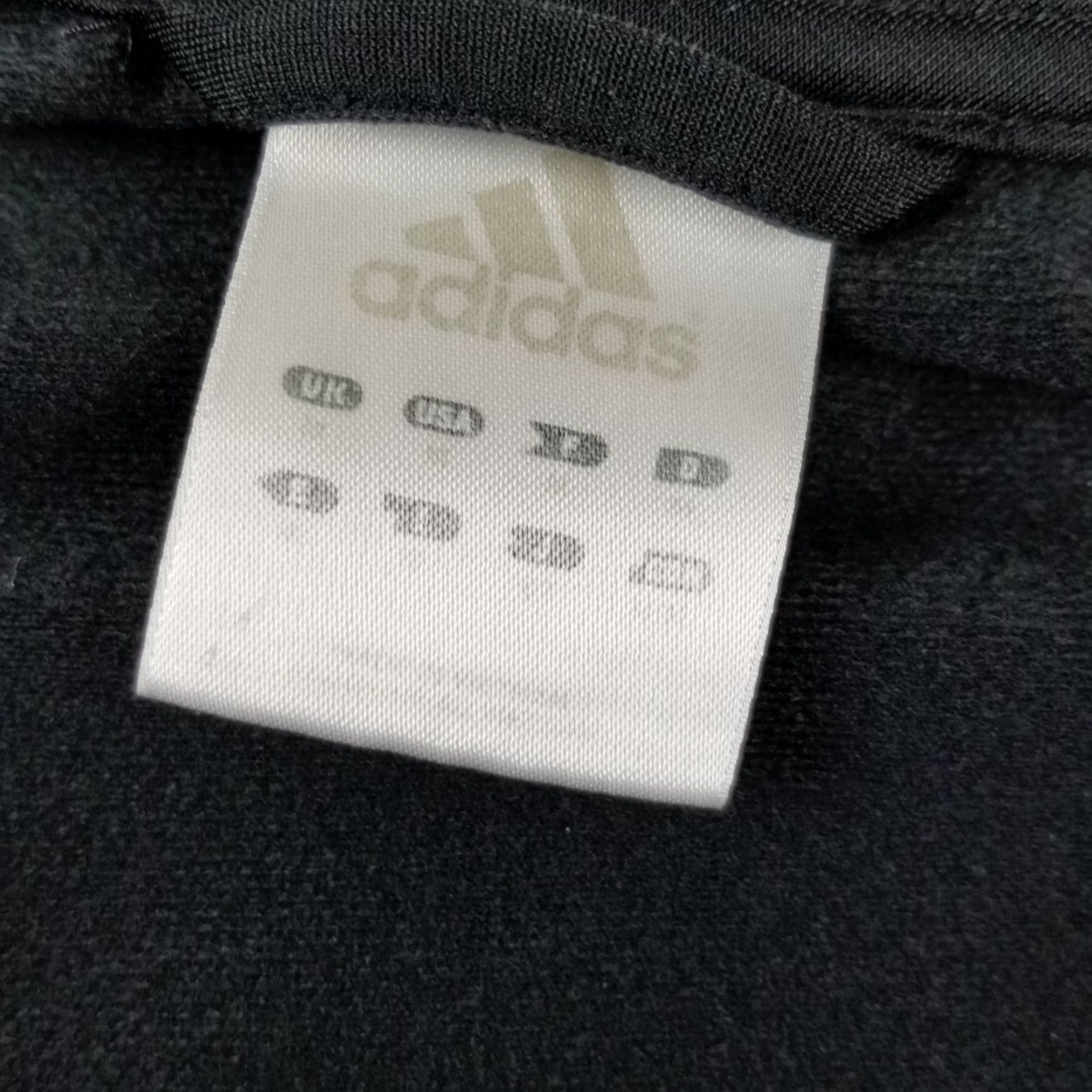 Vintage VINTAGE Adidas Originals Track Jacket Women Medium Black 3-Stripes 2003 Conversation: 90s/2000s style Mens? Size M / US 6-8 / IT 42-44 - 7 Thumbnail