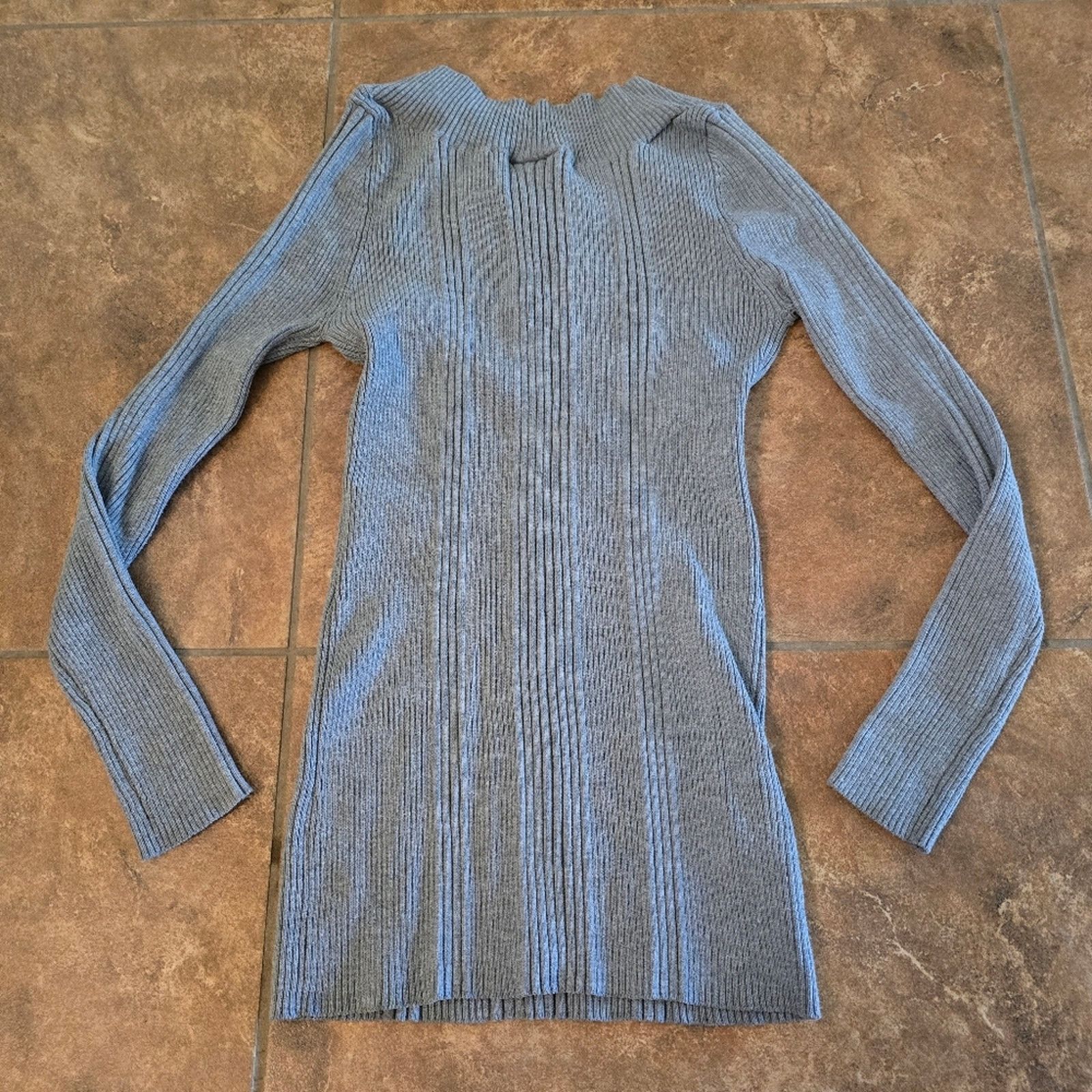 Other Grey | IT'S OUR TIME | Ribbed Sweater Size XL / US 12-14 / IT 48-50 - 2 Thumbnail