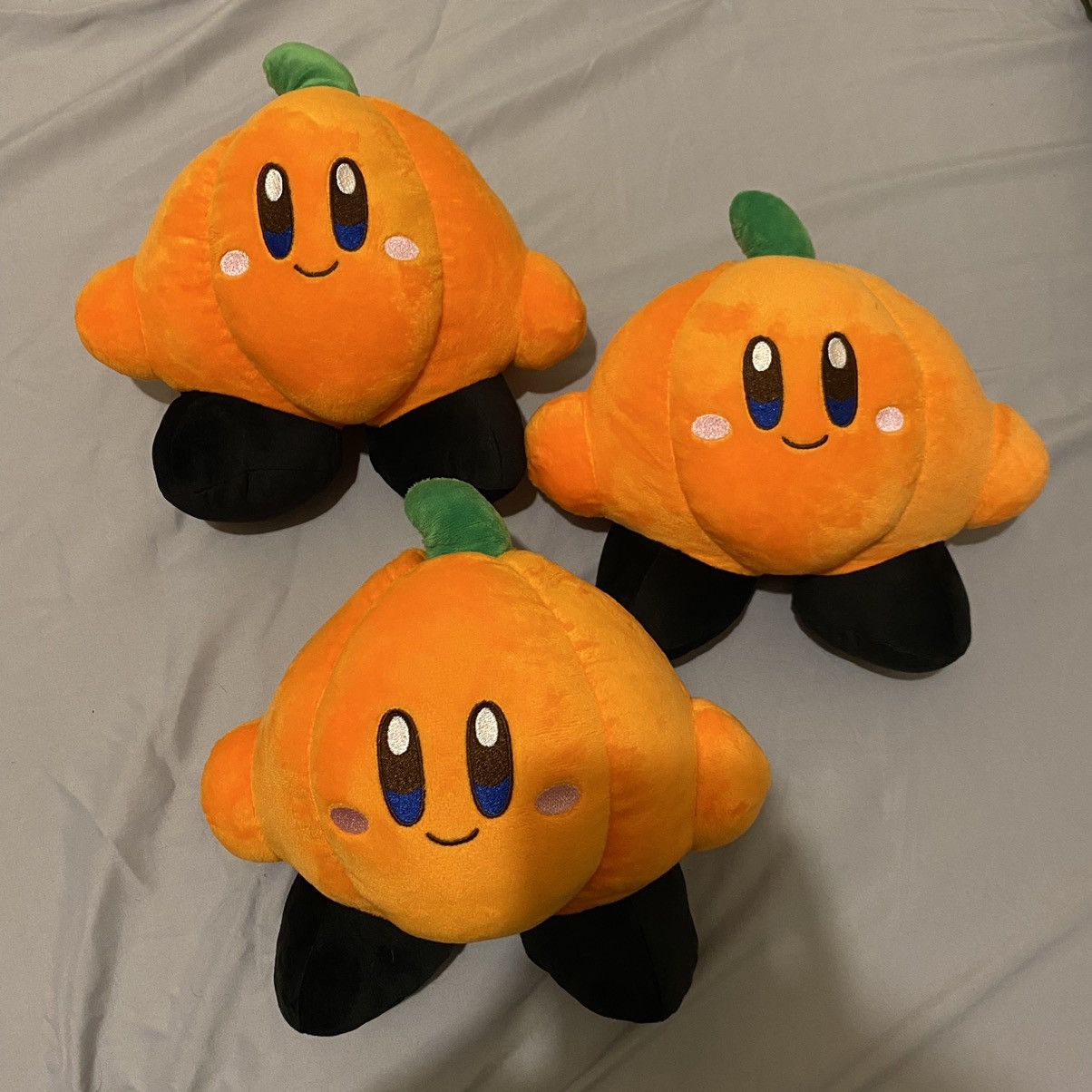 image of Asspizza x Father Steve Fake Tree Kirby Pumpkin Plushy in Pumpkin Orange, Men's