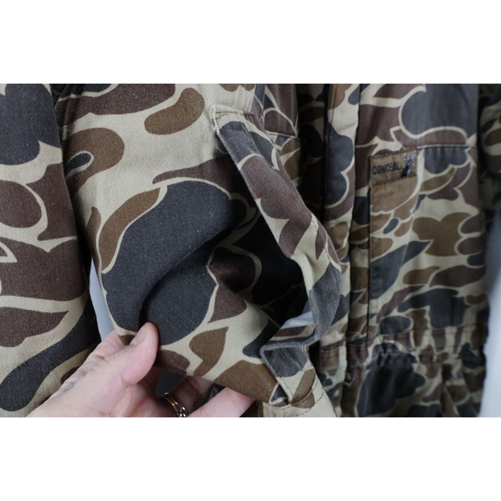 Vintage × Winchester Vintage 90s Winchester Insulated Camouflage Coveralls Size US M / EU 48-50 / 2 - 7 Thumbnail