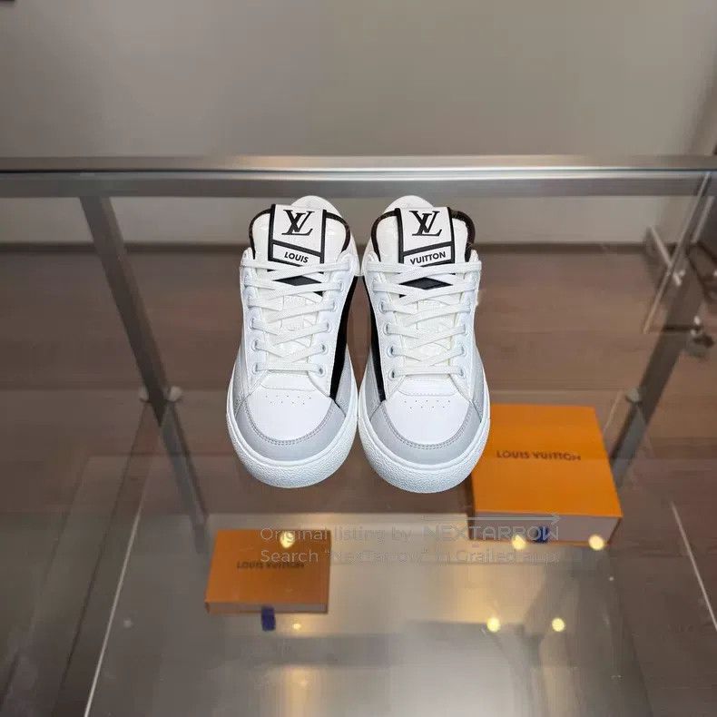 Louis Vuitton Louis Vuitton CHARLIE Black White Grey shoes Size US 5 / IT 35 - 6 Thumbnail