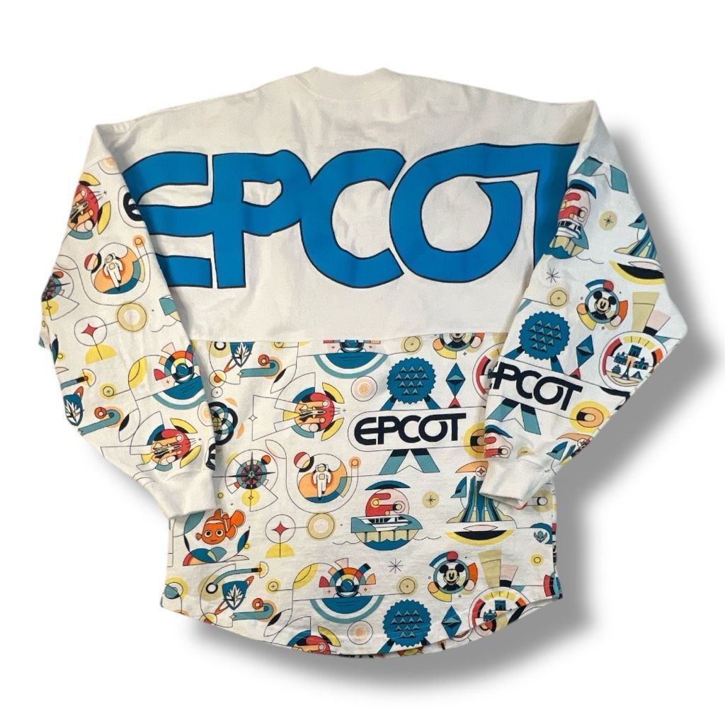 Disney Disney Epcot Reimagined Oversized Spirt Jersey Size Extra Sm Size XS / US 0-2 / IT 36-38 - 7 Thumbnail
