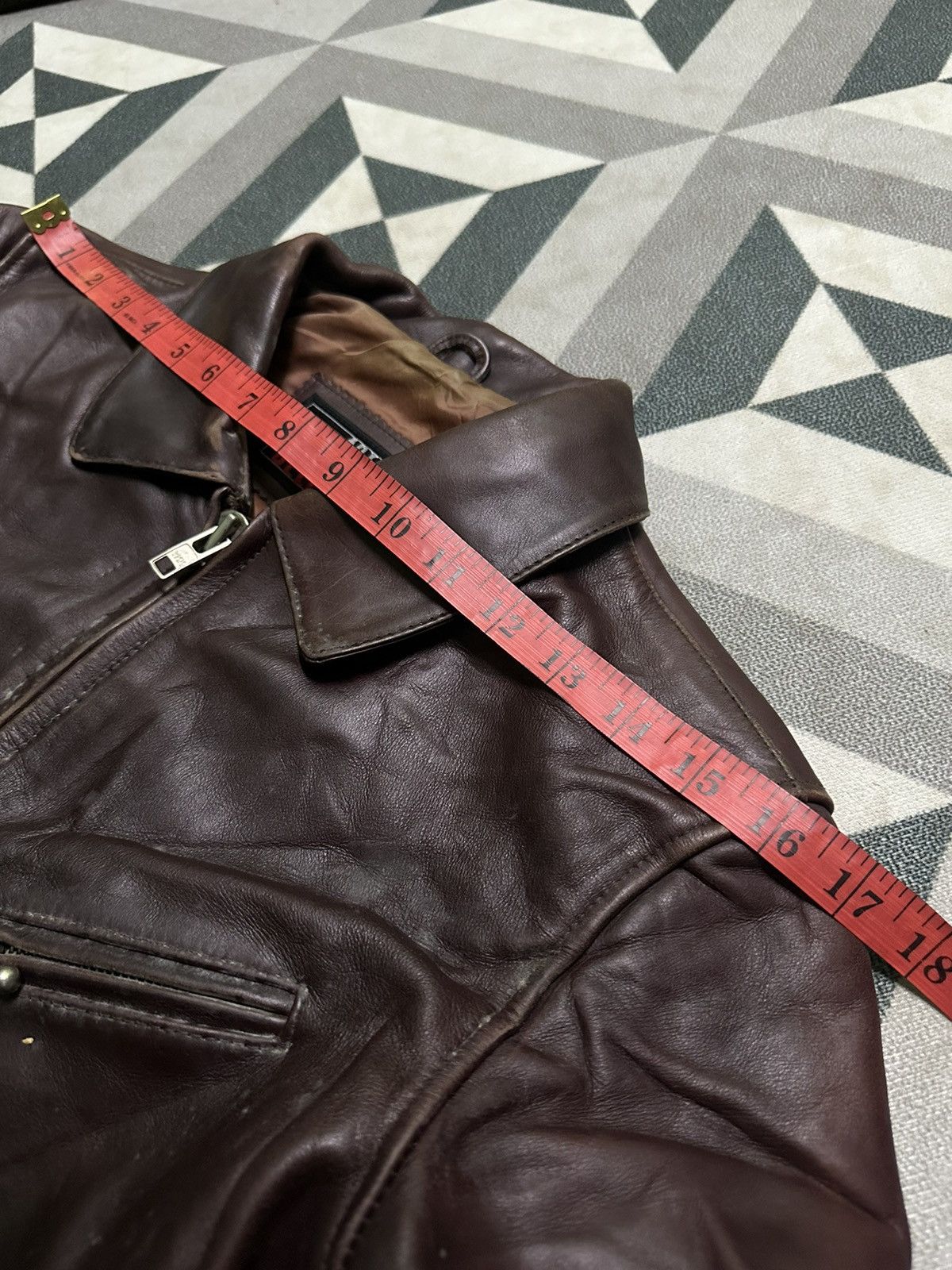 Vintage Glenhill leather jacket Size US S / EU 44-46 / 1 - 14 Thumbnail