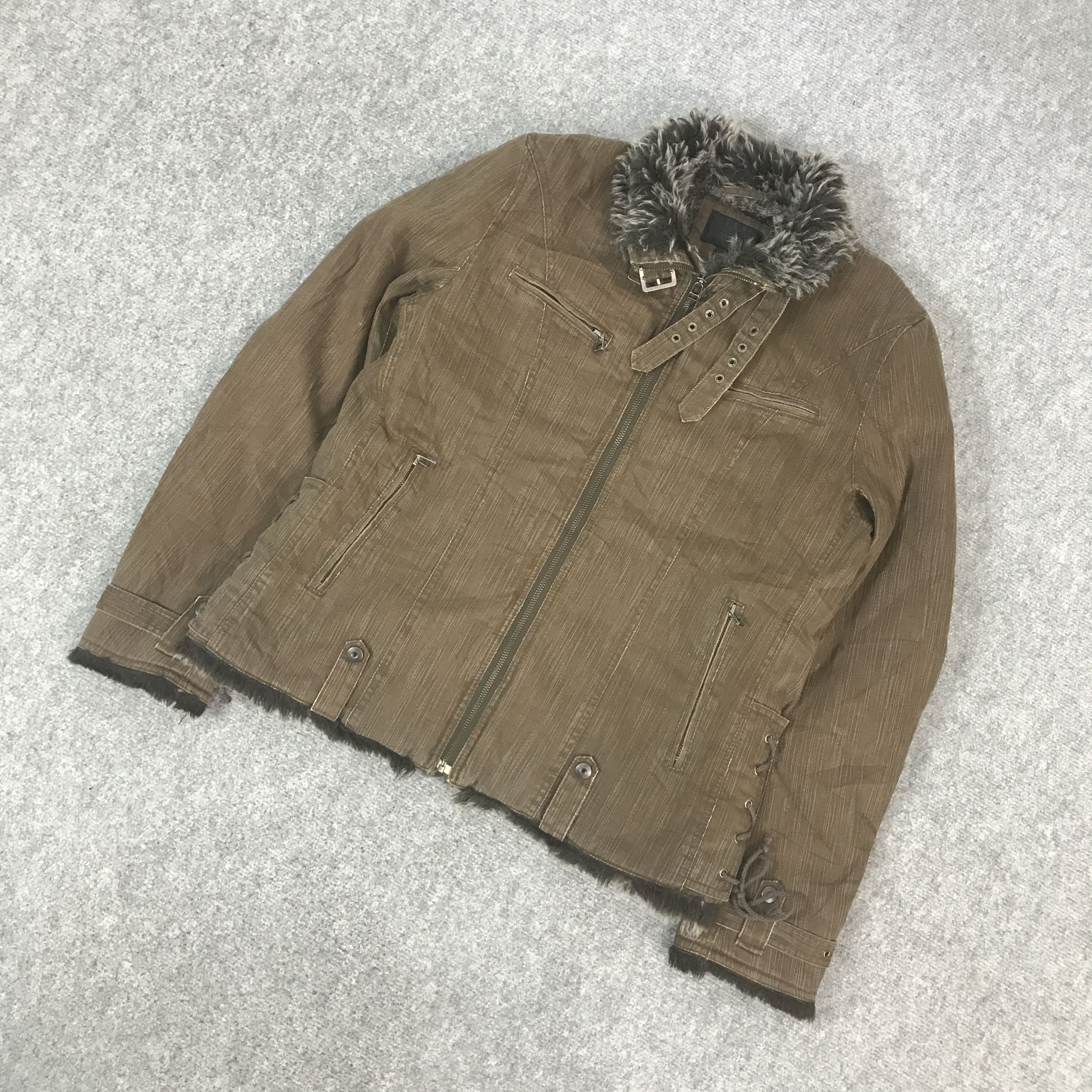 Mossimo MOSSIMO JAPANESE BRAND STYLE FUR JACKET Size US L / EU 52-54 / 3 - 5 Thumbnail