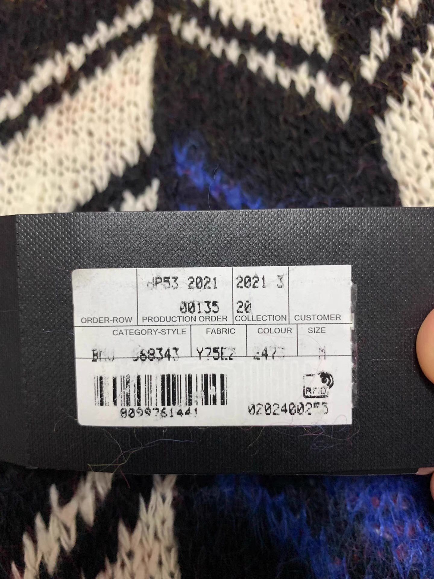 Saint Laurent Paris Saint Laurent SLP 21FW Q12 Size US M / EU 48-50 / 2 - 5 Thumbnail
