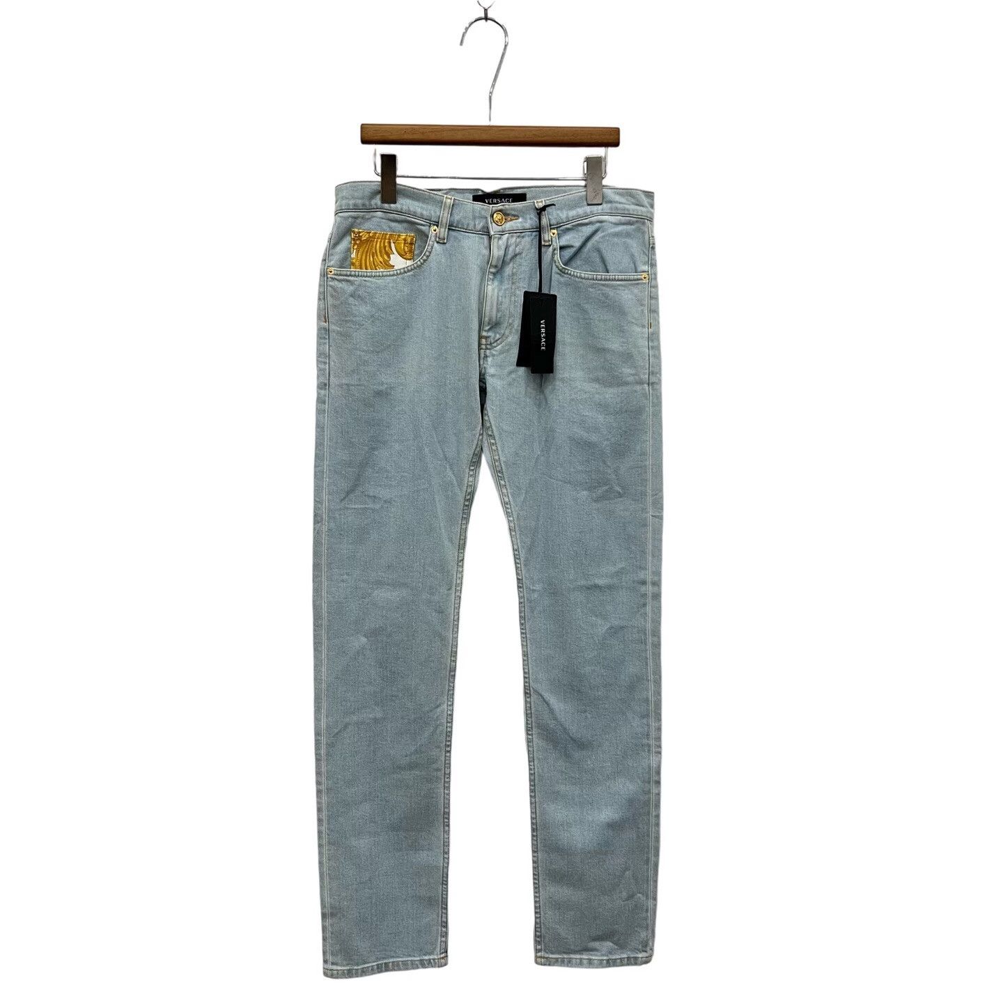 Versace Versace Denim Blue Denim Jeans 32 Men Size US 32 / EU 48 - 1 Thumbnail