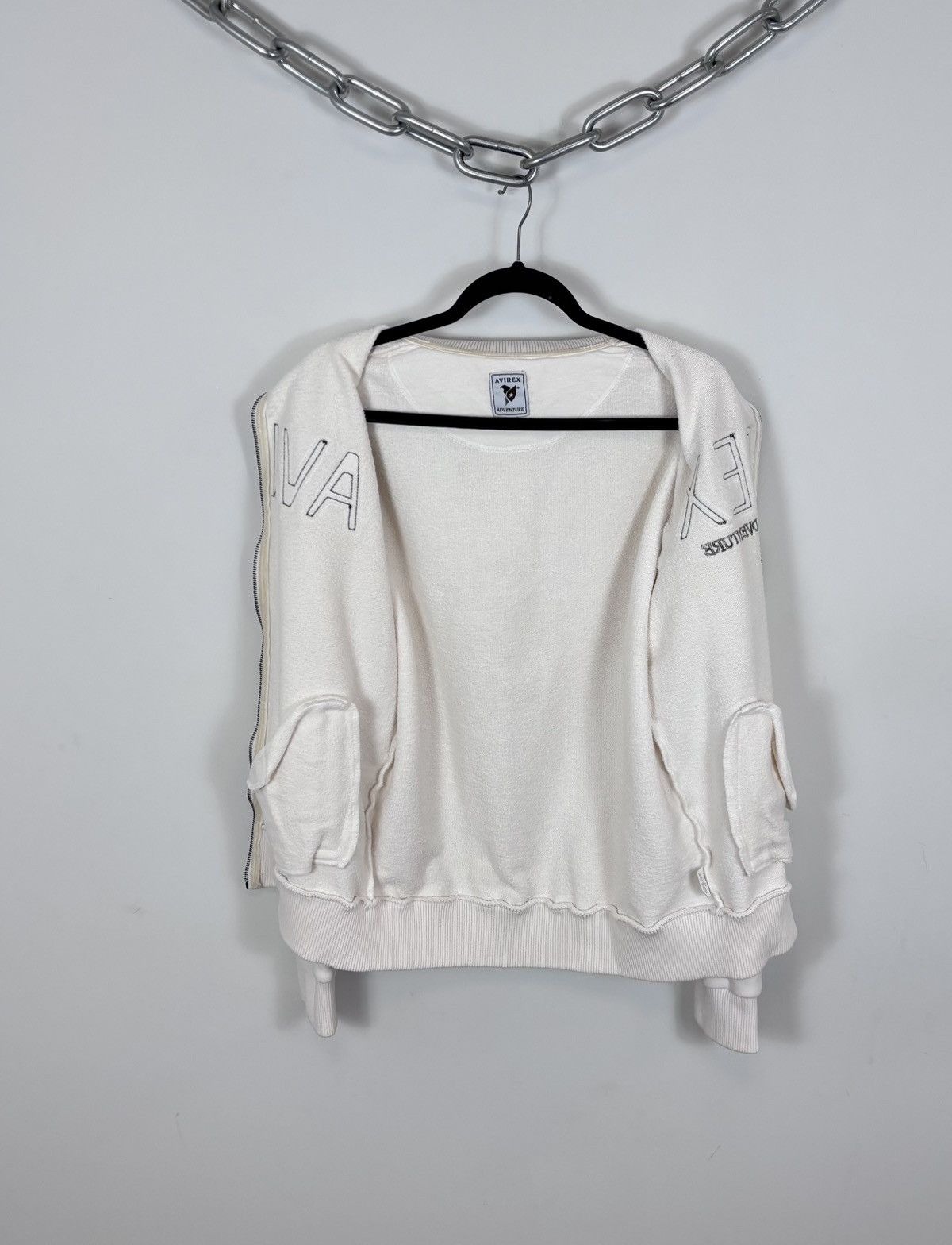 Avirex Vintage Avirex Adventure Y2K Big Logo Zip Up Hoodie Size US XL / EU 56 / 4 - 16 Thumbnail