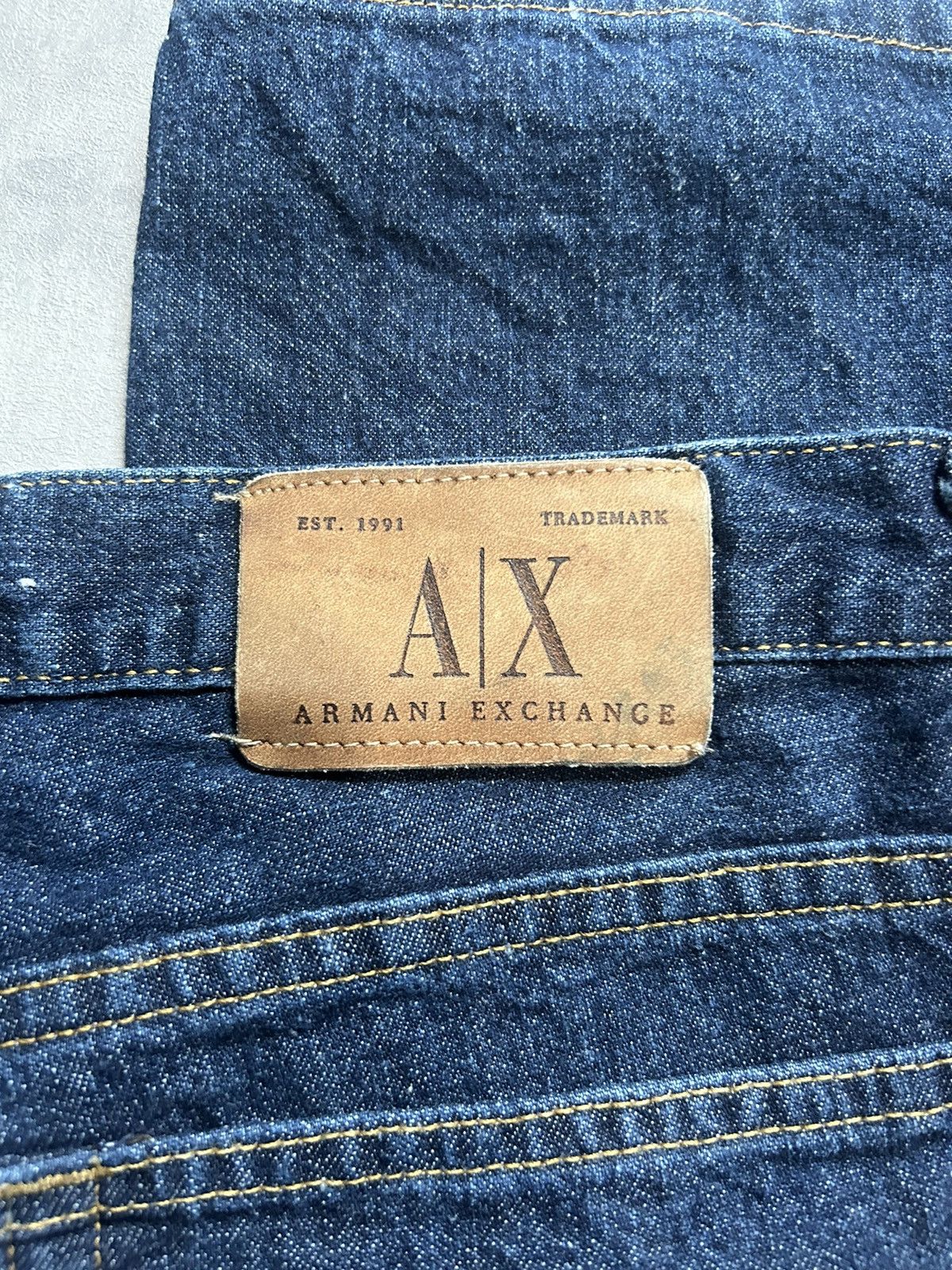 Armani Exchange × Vintage Armani Exchange Jeans Size US 34 / EU 50 - 4 Thumbnail