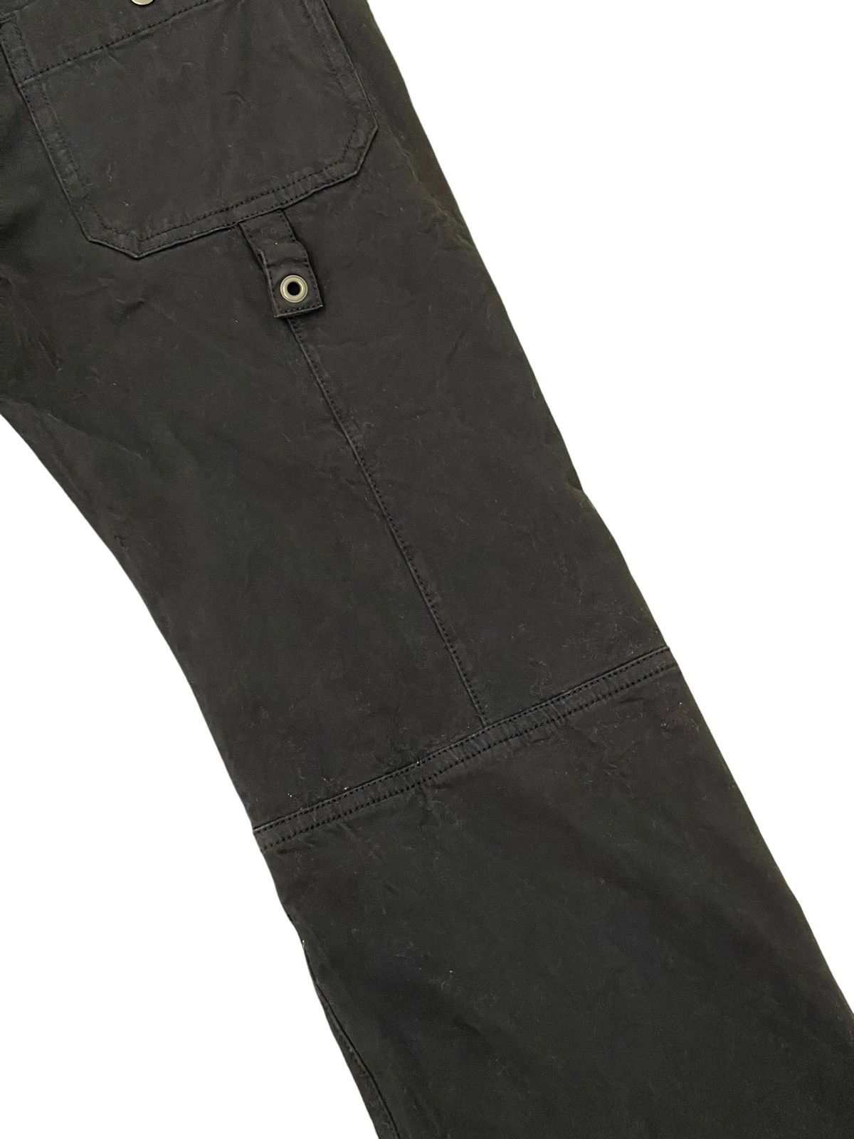 Japanese Brand Bush Pant Kenji Ito Moleskin Low Rise Straight 6🟦9 Size US 33 - 14 Thumbnail